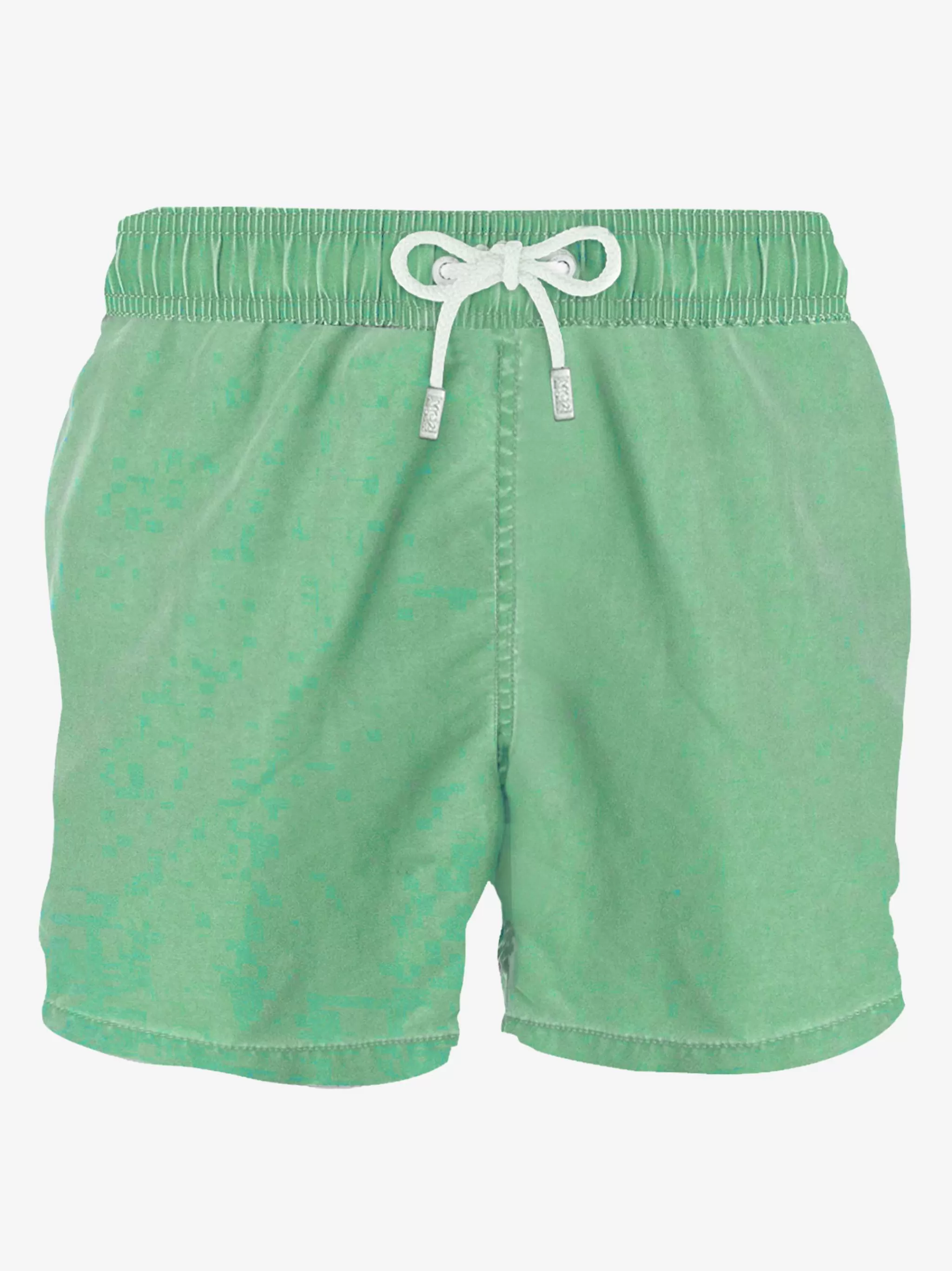 MC2 Saint Barth Acid green delavè man swim shorts Best