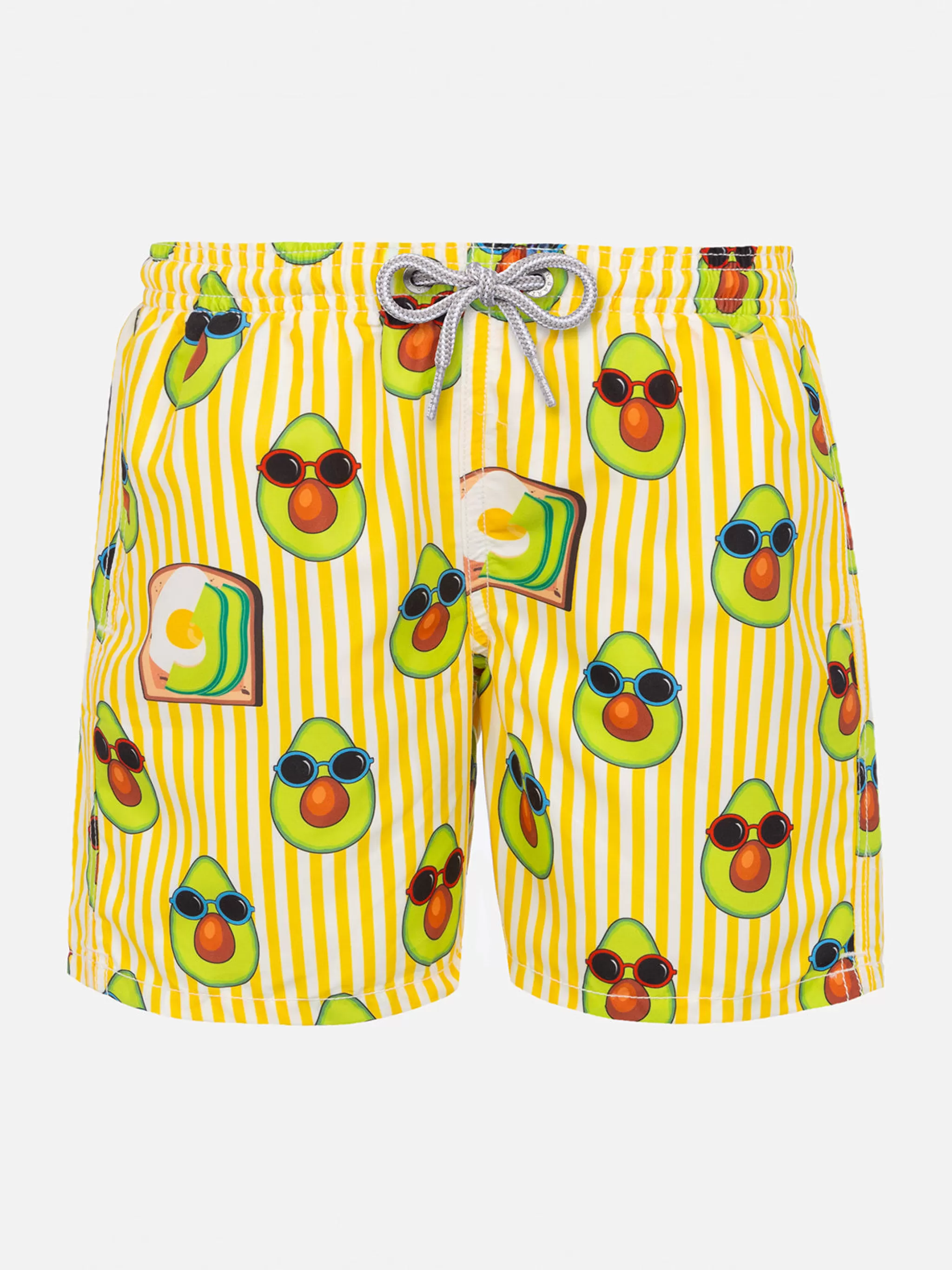 MC2 Saint Barth Avocado print Boy swim shorts Best Sale