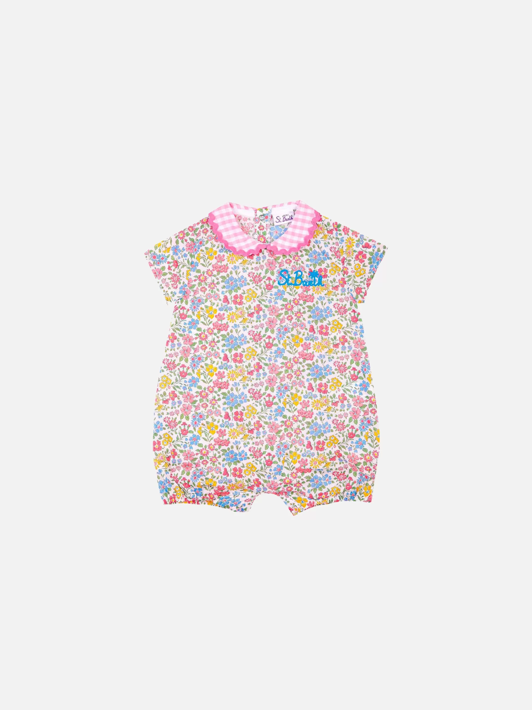 MC2 Saint Barth Baby cotton romper suit Shop