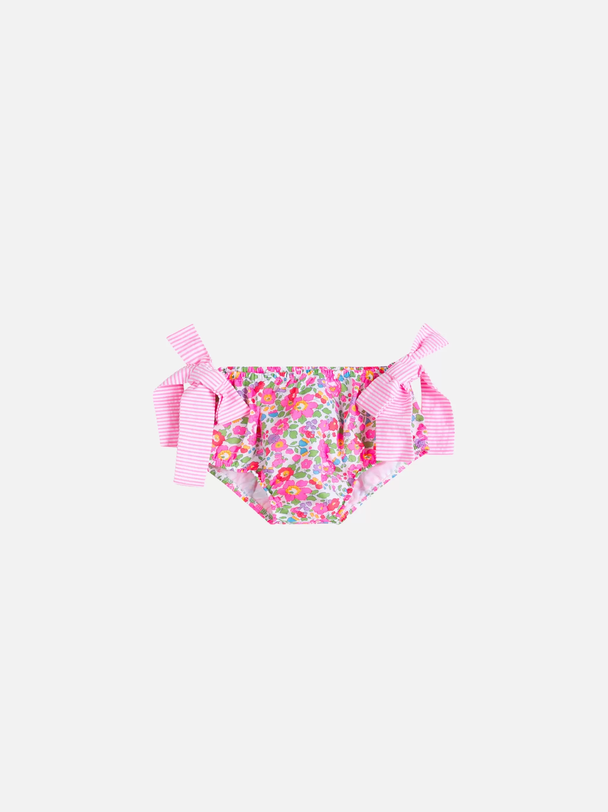 MC2 Saint Barth Baby girl swim briefs with embroidery Store