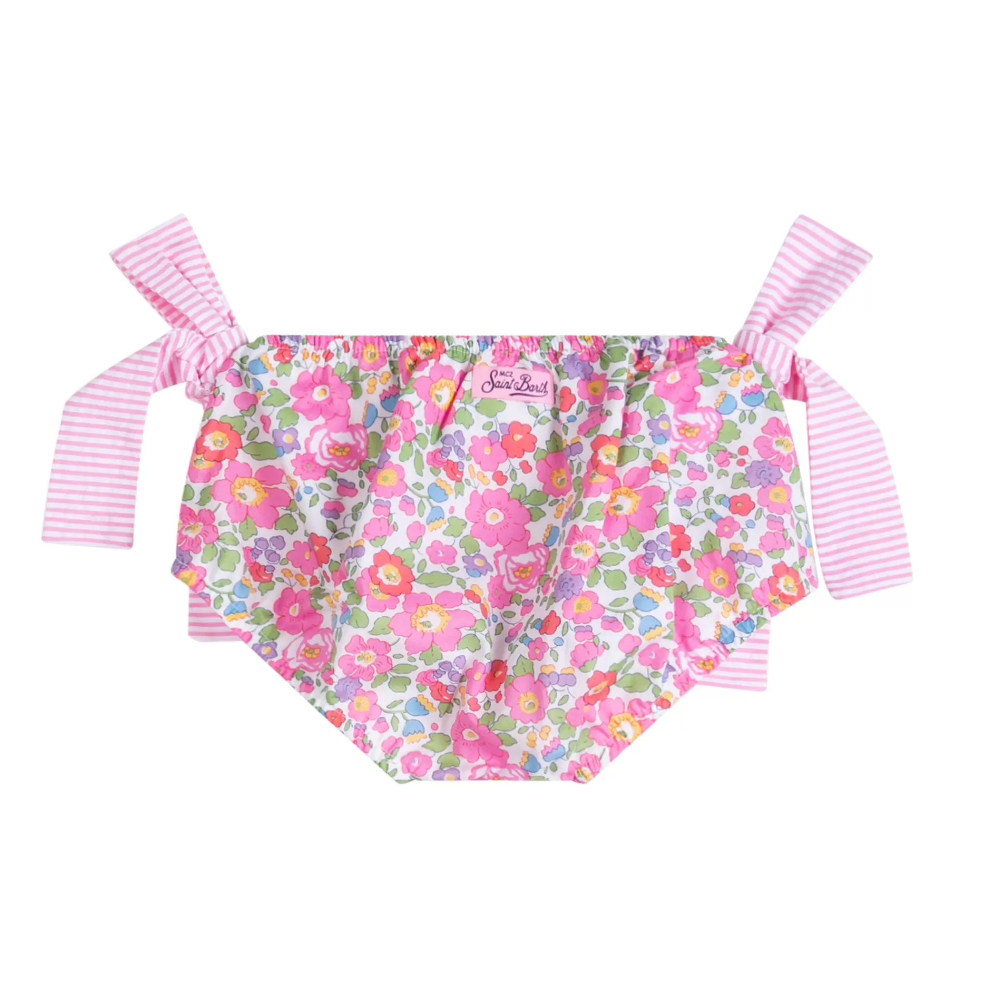 MC2 Saint Barth Baby girl swim briefs with embroidery Store