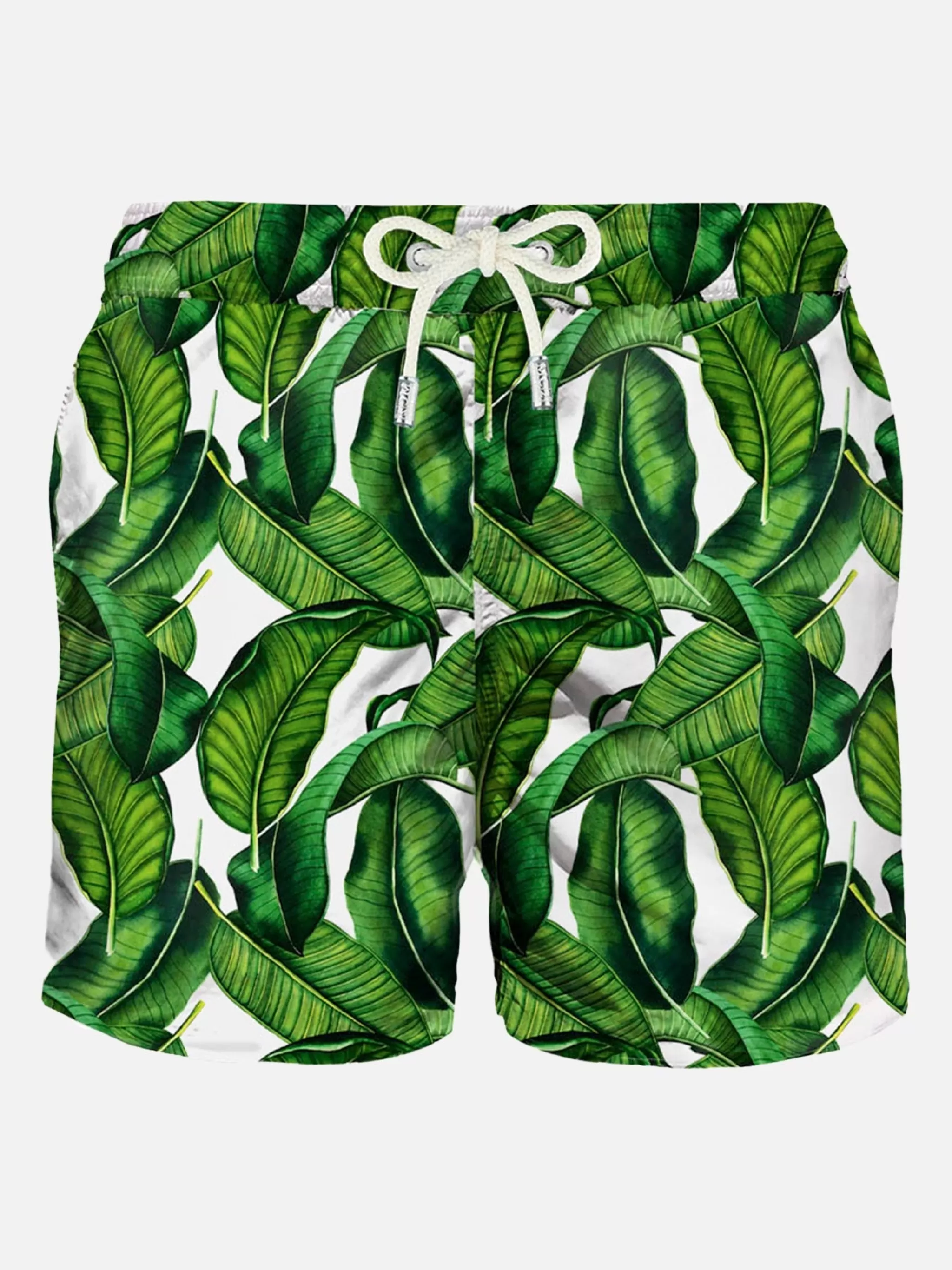 MC2 Saint Barth Banana leaves print mid-length swim shorts Best