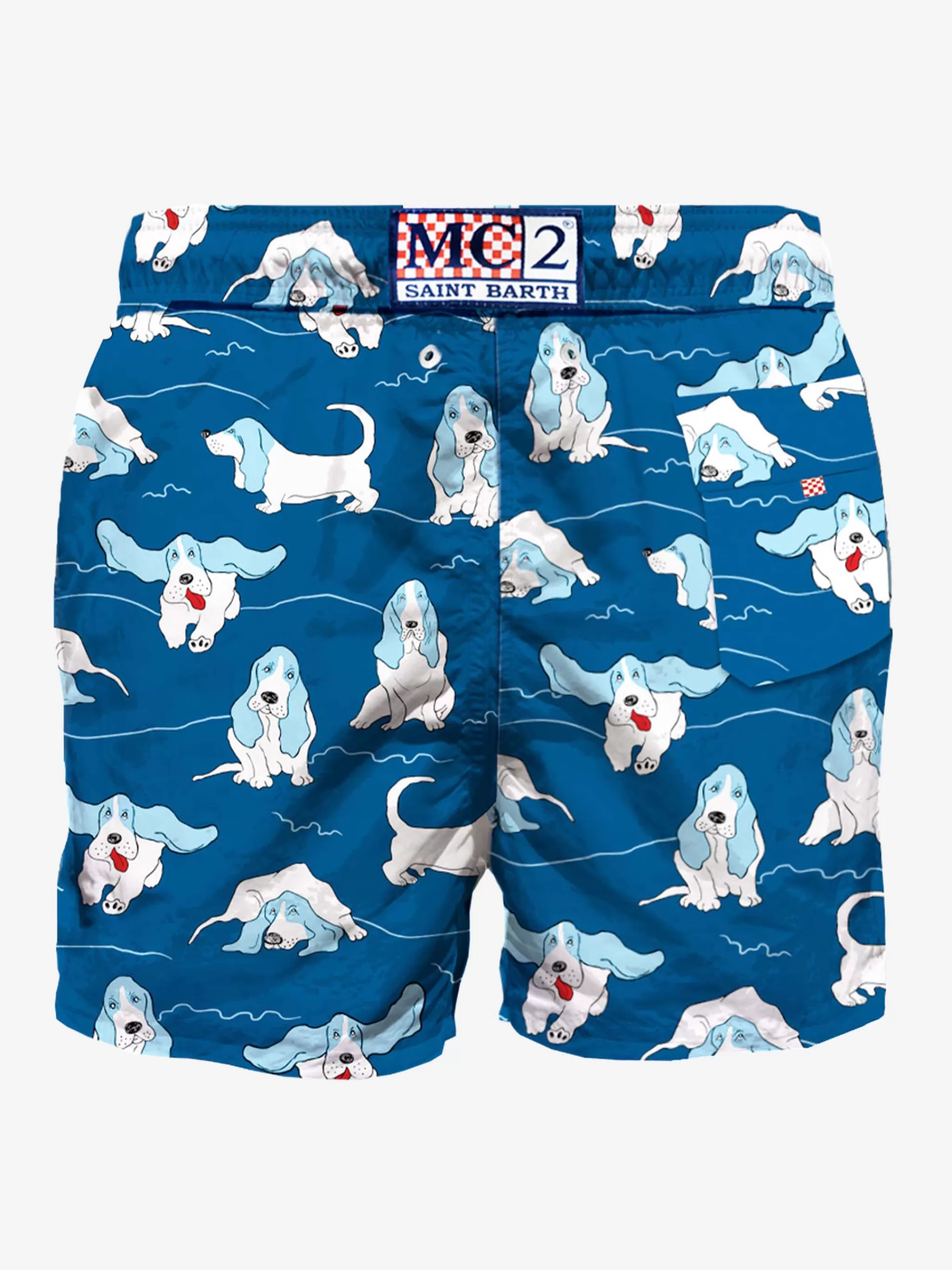 MC2 Saint Barth Basset hound man swim shorts Clearance