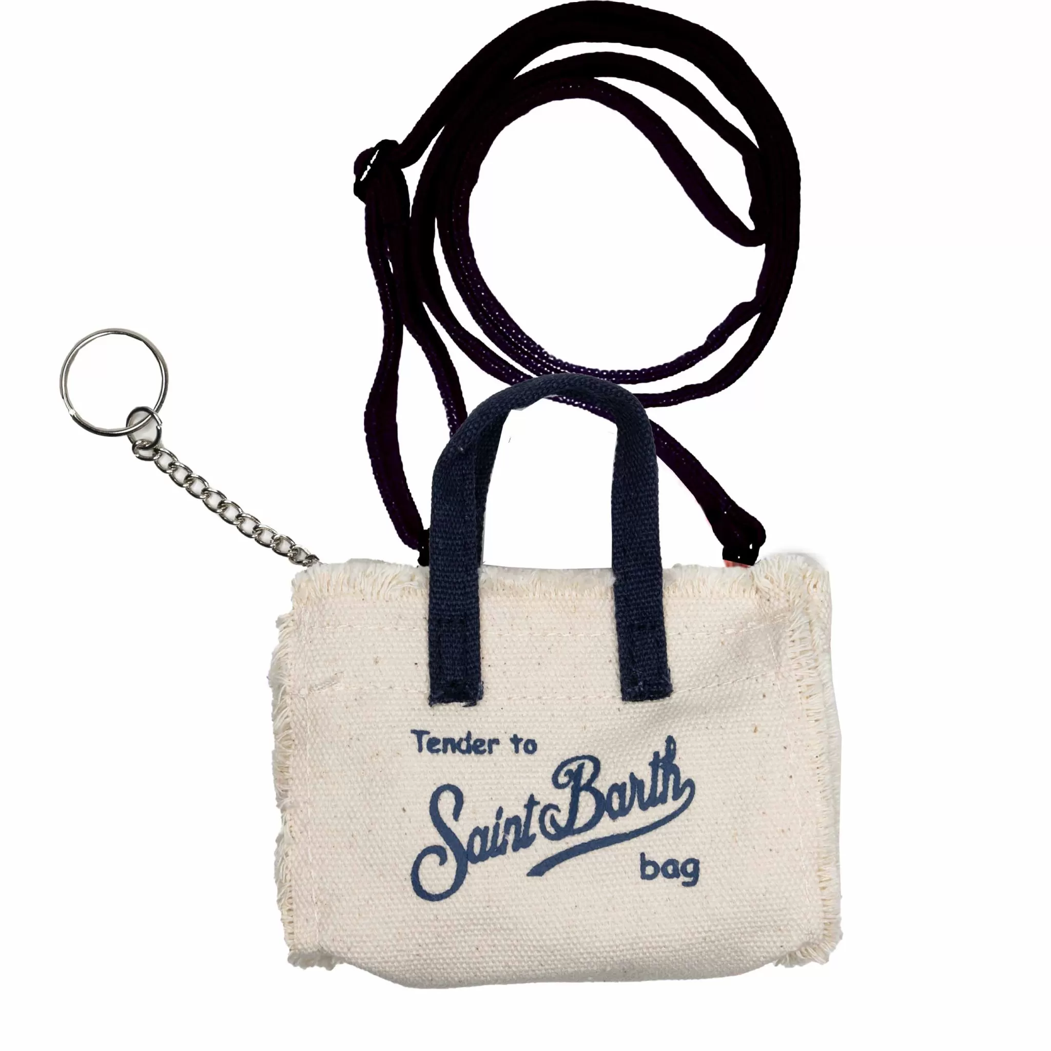 MC2 Saint Barth Beige canvas key holder Best