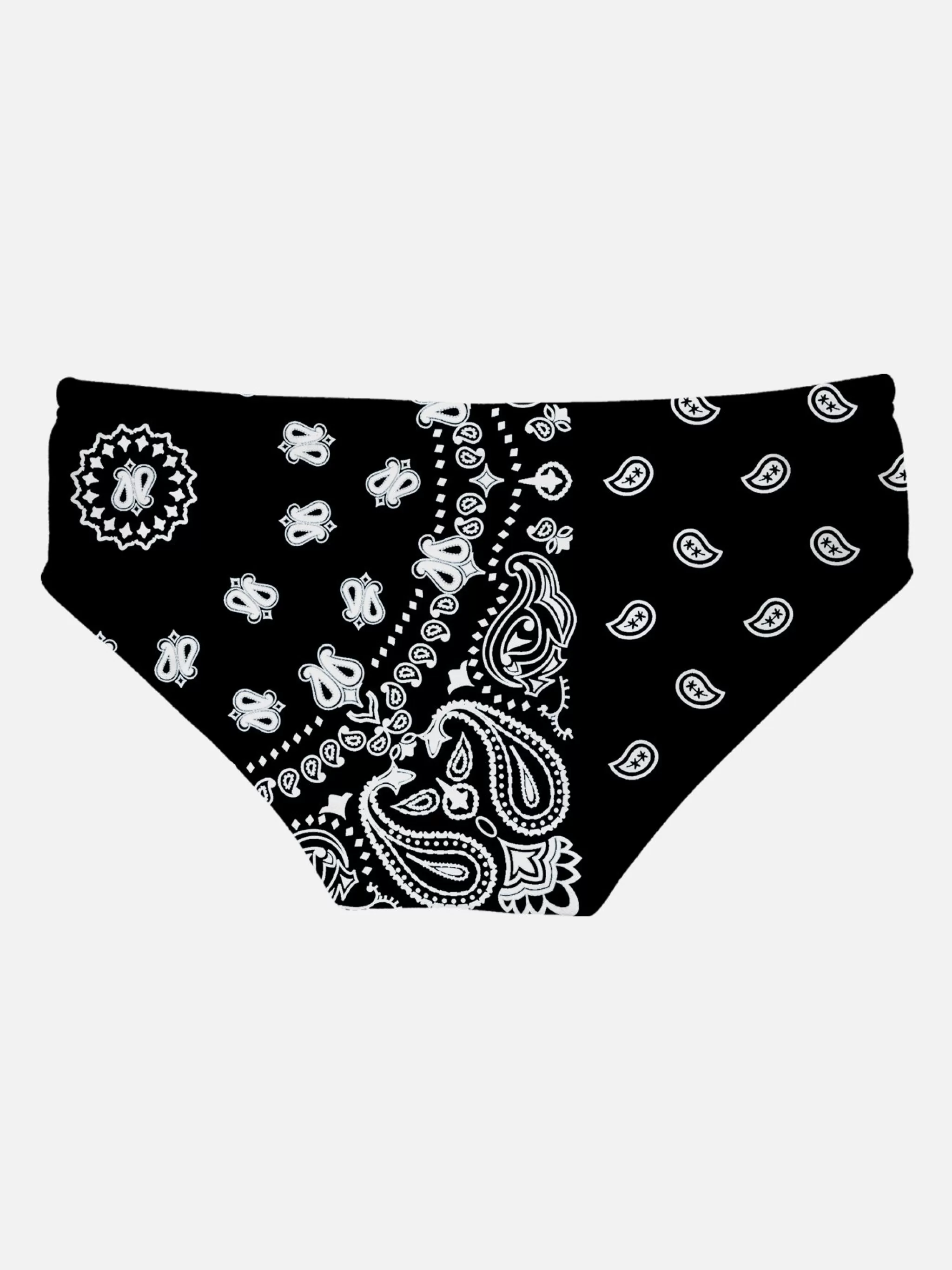 MC2 Saint Barth Black bandanna swim briefs Shop