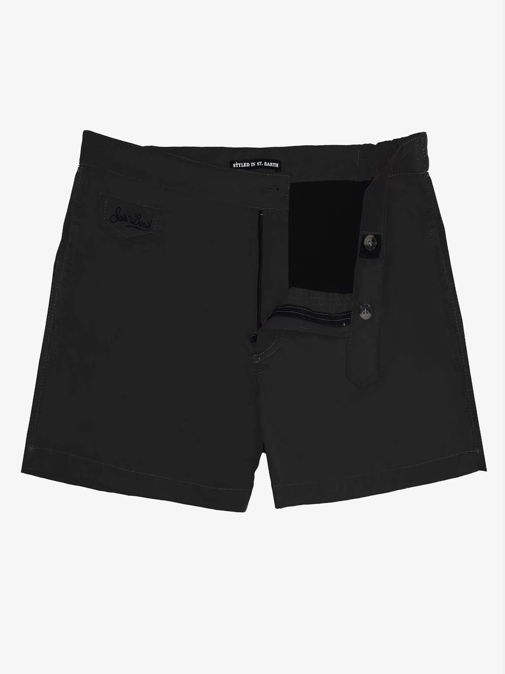 MC2 Saint Barth Black man swim shorts Shop