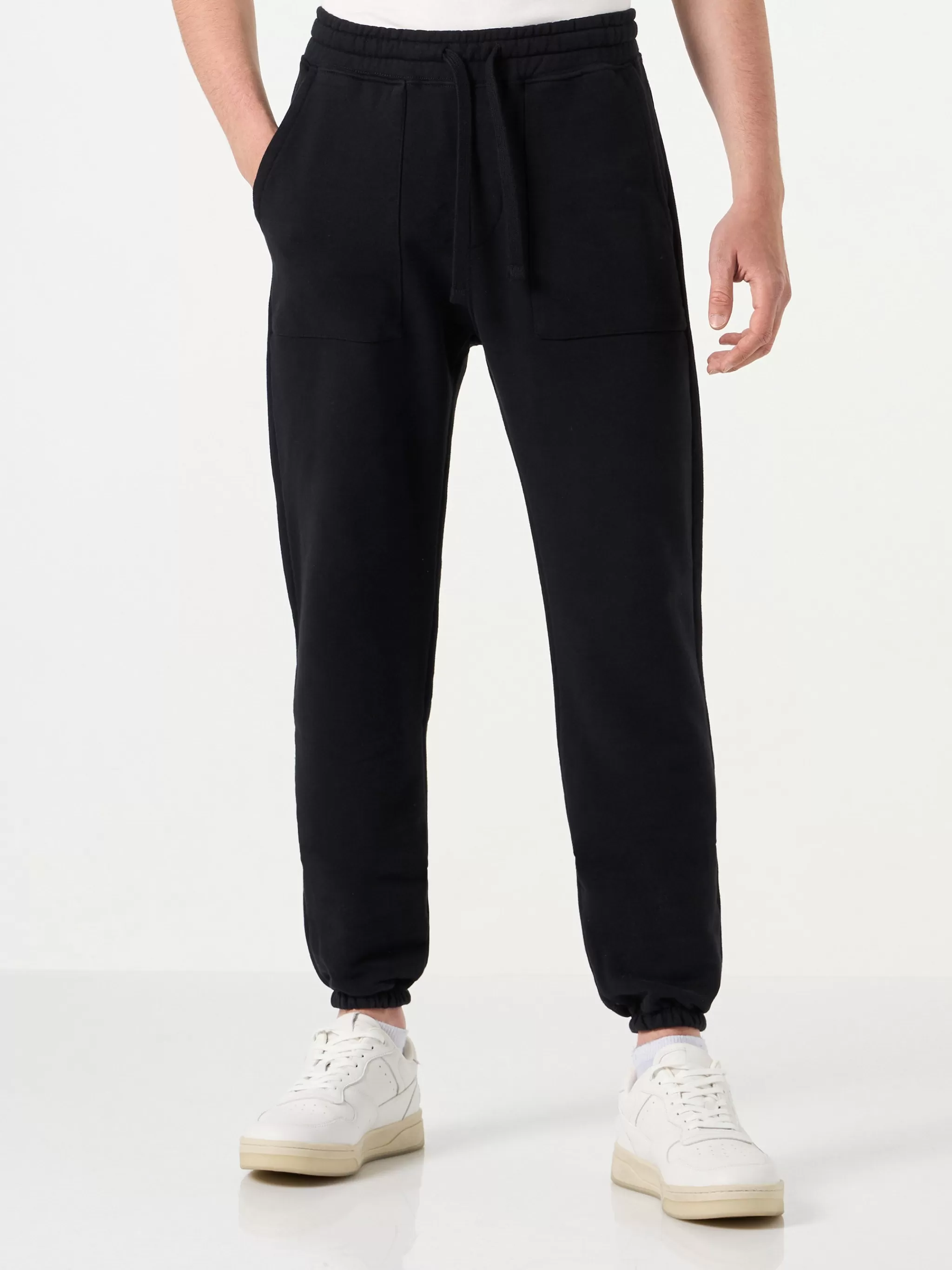 MC2 Saint Barth Black track pants | Pantone® Special Edition Fashion