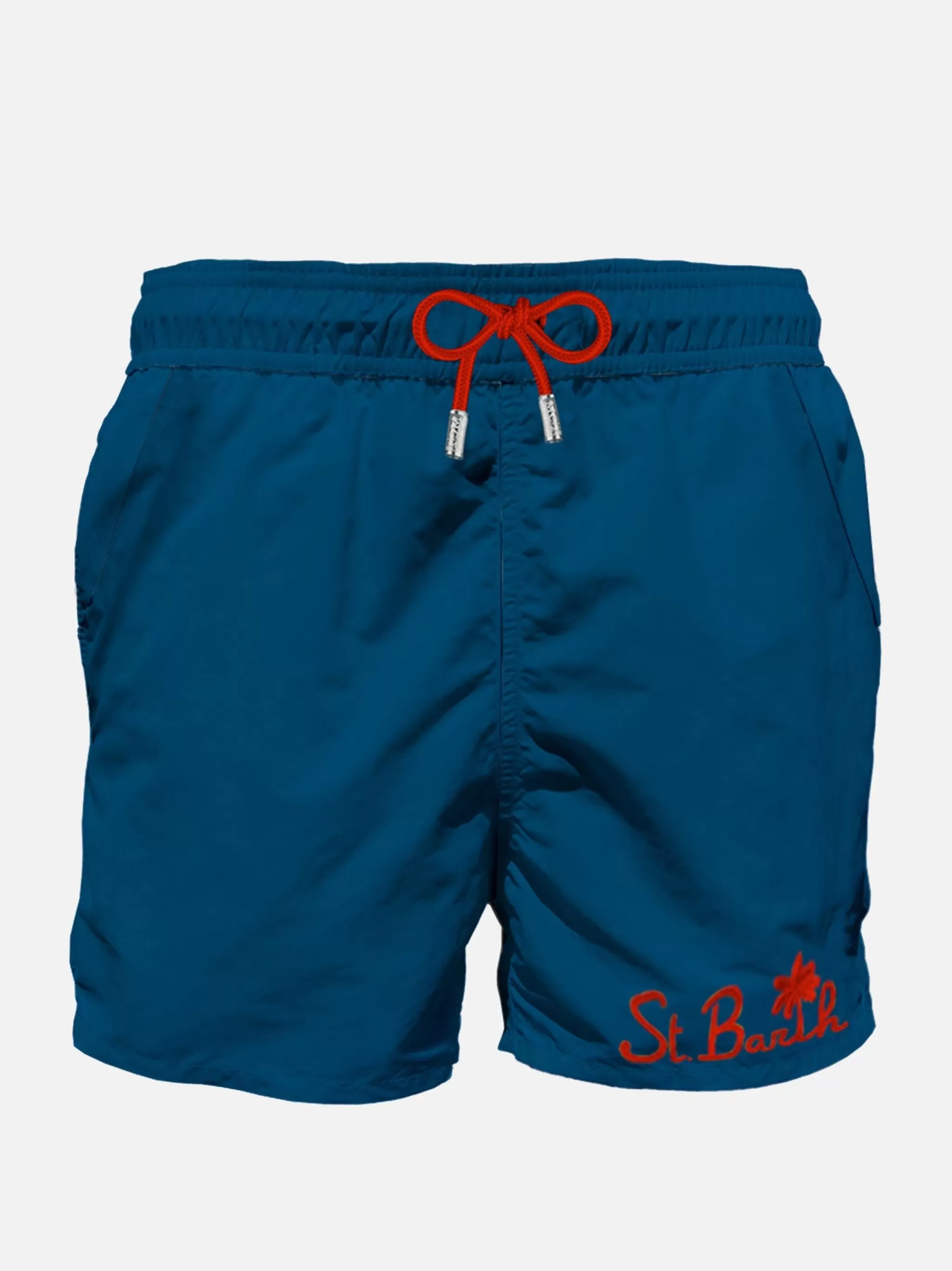 MC2 Saint Barth Blue man swim shorts with pocket Online