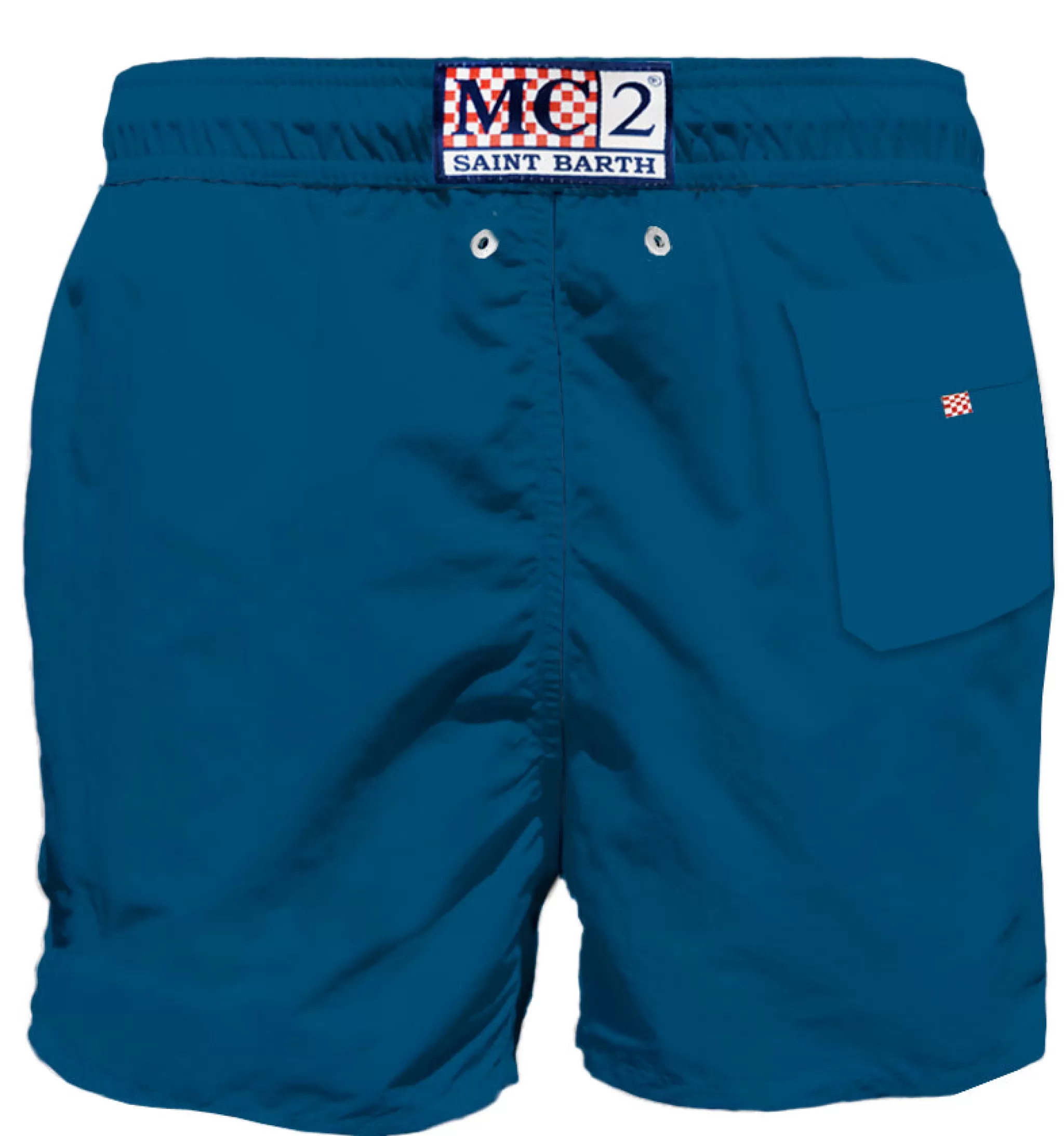 MC2 Saint Barth Blue man swim shorts with pocket Online