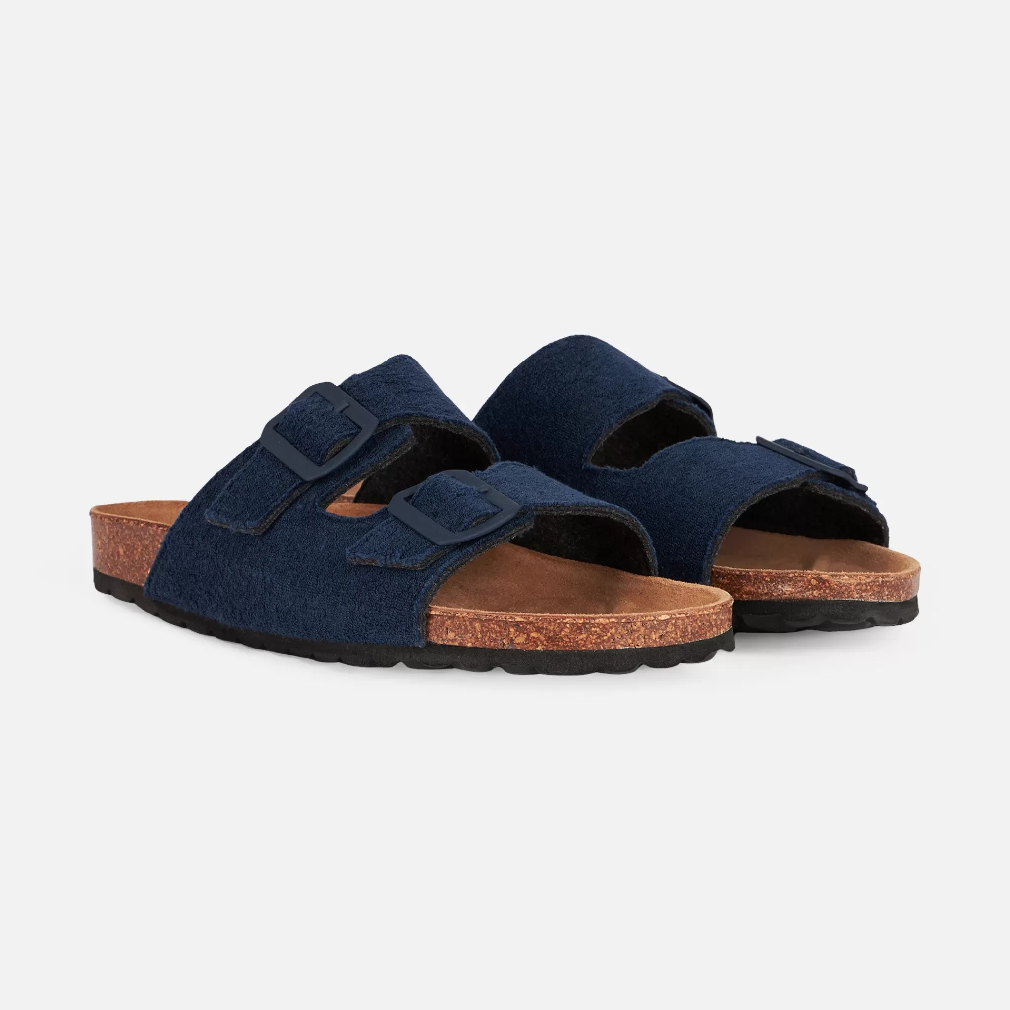 MC2 Saint Barth Blue terry man sandals Cheap