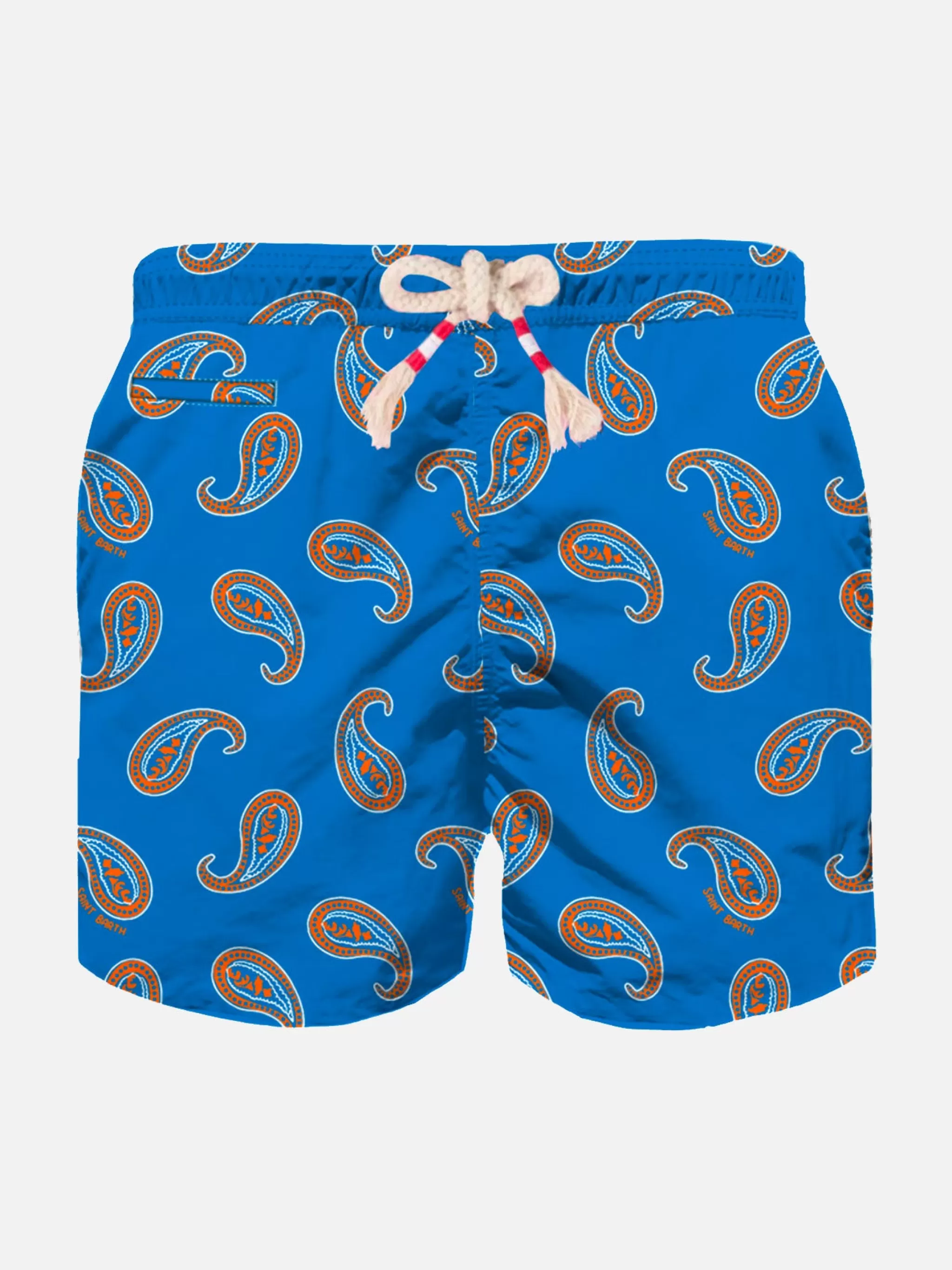 MC2 Saint Barth Bluette paisley print boy swim shorts Cheap