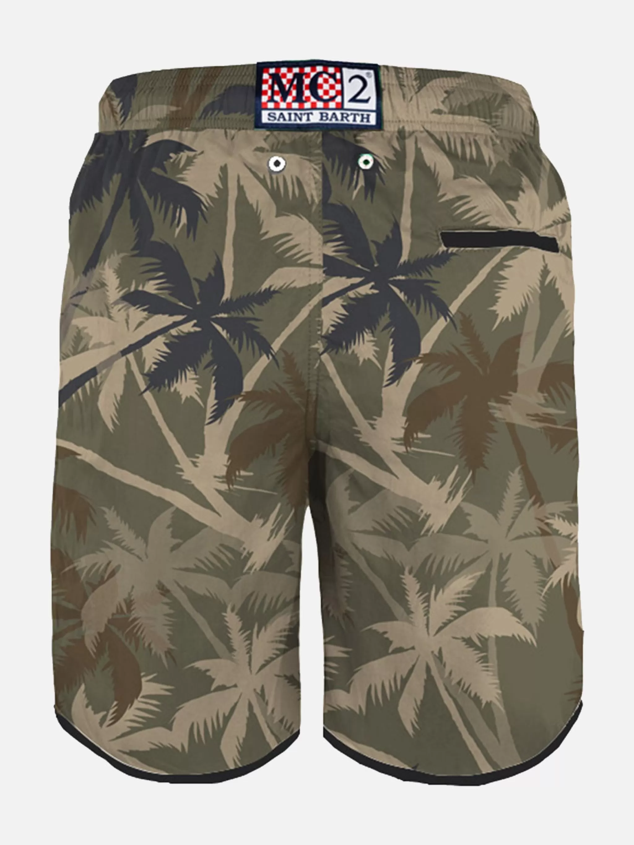 MC2 Saint Barth Boardshorts with palms print Fashion