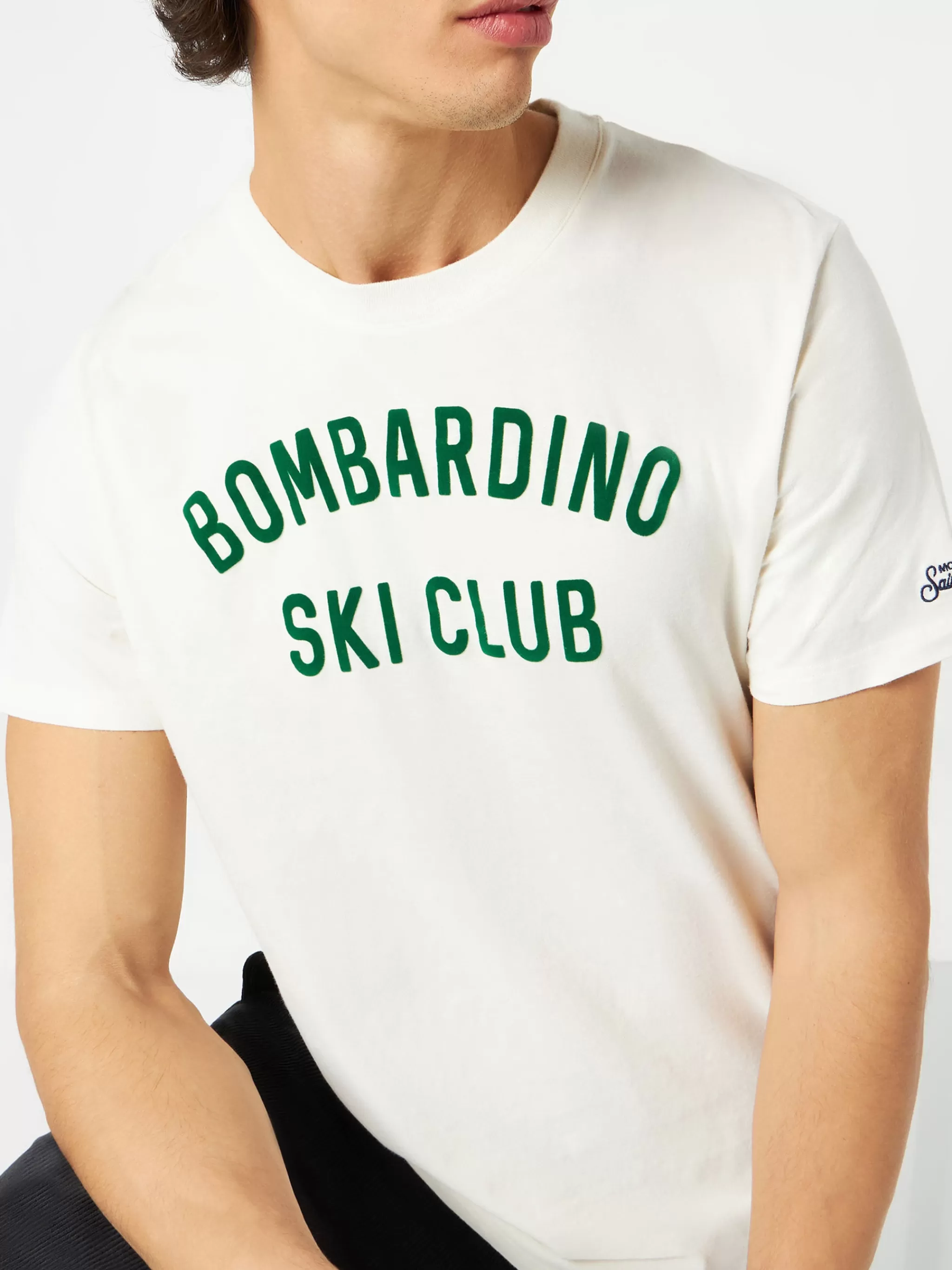 MC2 Saint Barth Bombardino Ski Club print man t-shirt Sale