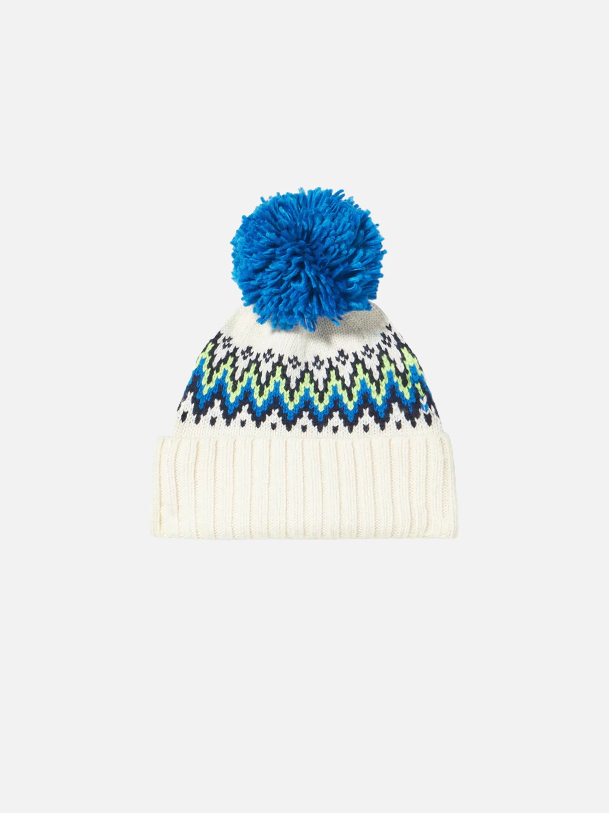 MC2 Saint Barth Boy beanie with Icelandic jacquard Cheap