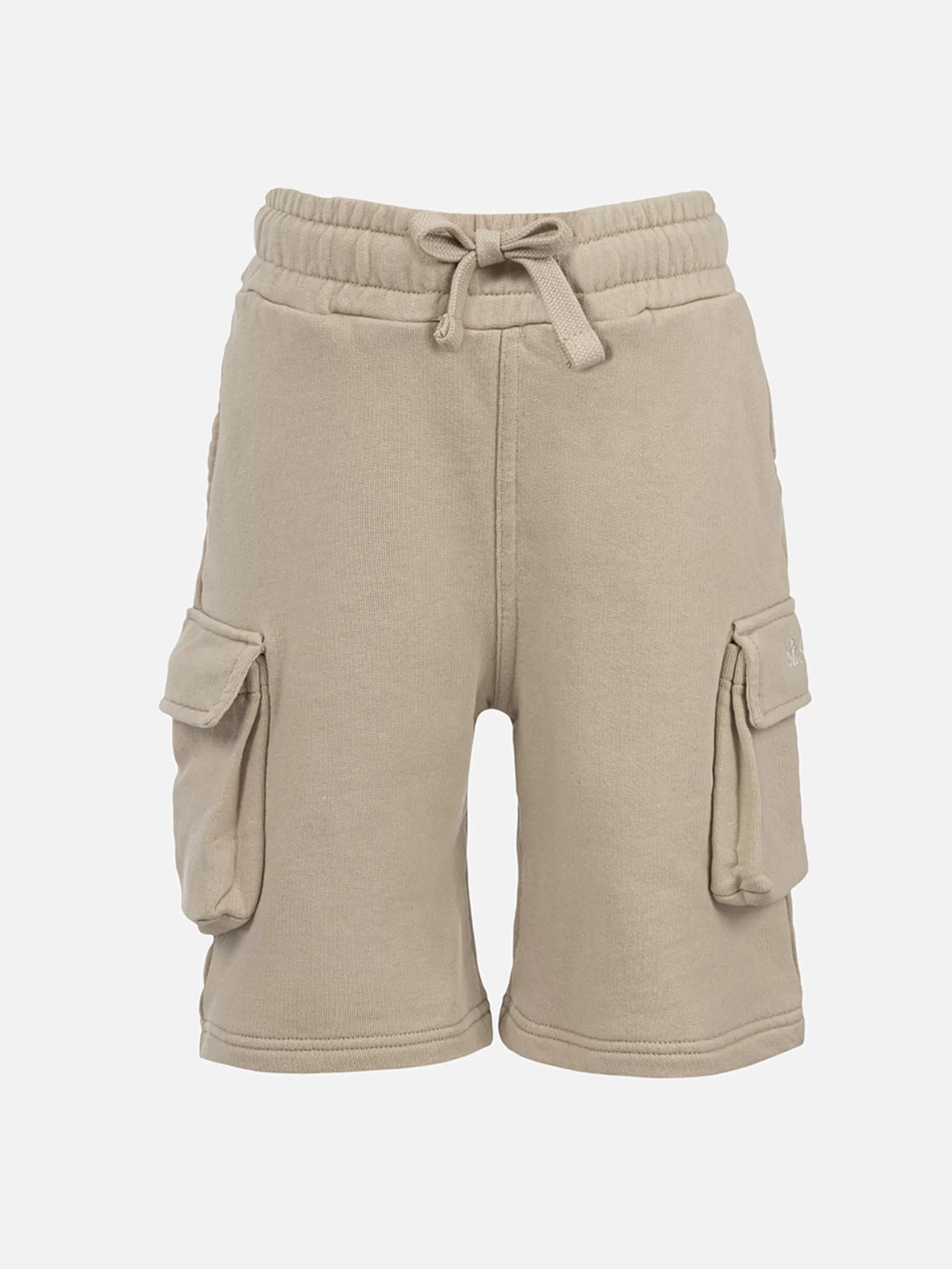 MC2 Saint Barth Boy beige cargo short pants Cargy Store