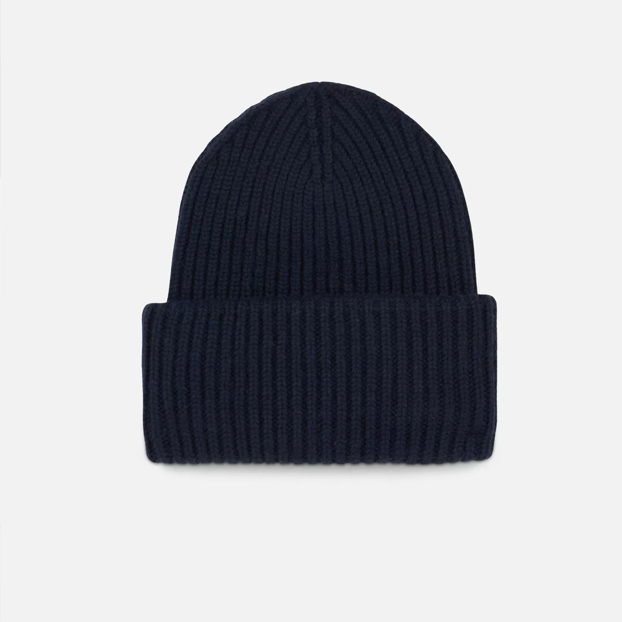 MC2 Saint Barth Boy blue ribbed beanie with Saint Barth label Online