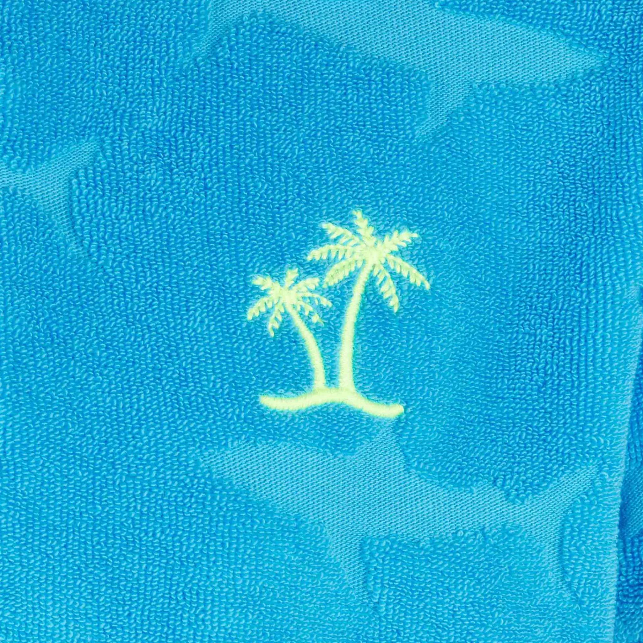 MC2 Saint Barth Boy bluette polo with terry embossed sharks Hot