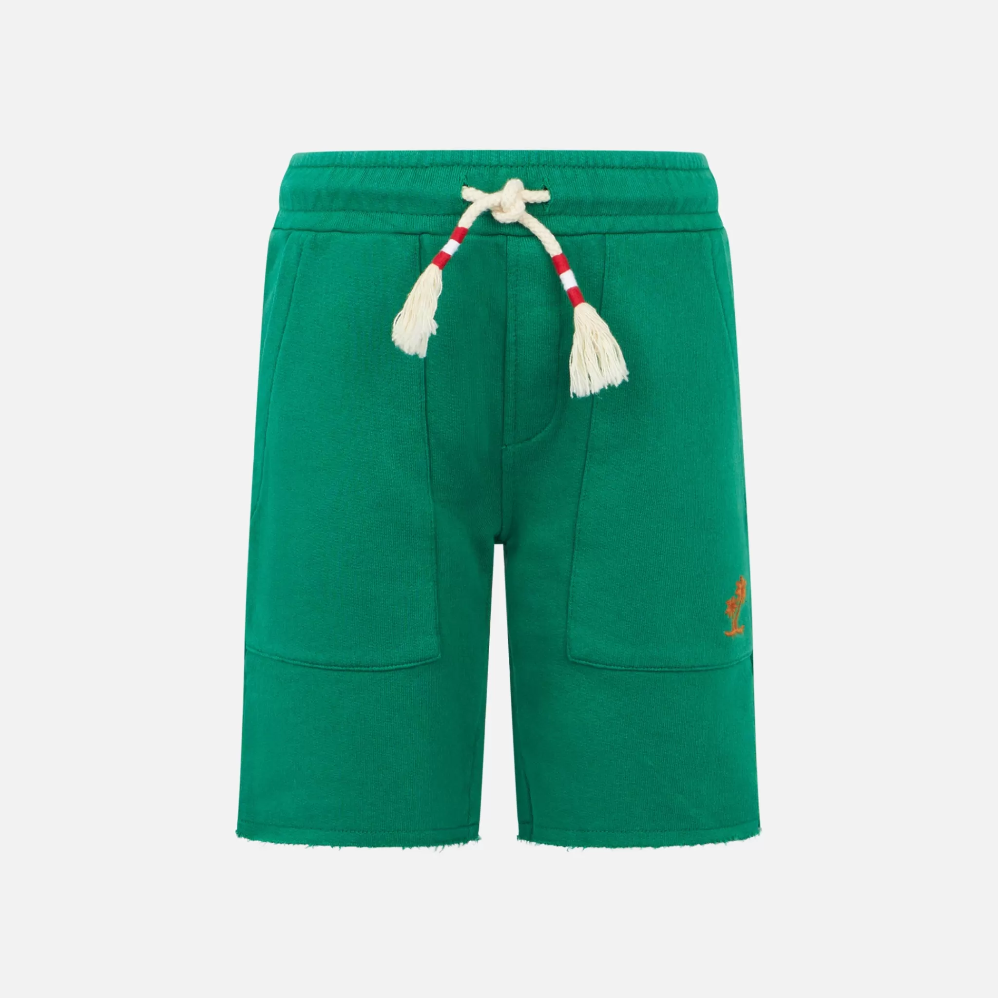 MC2 Saint Barth Boy cotton green bermuda Fashion