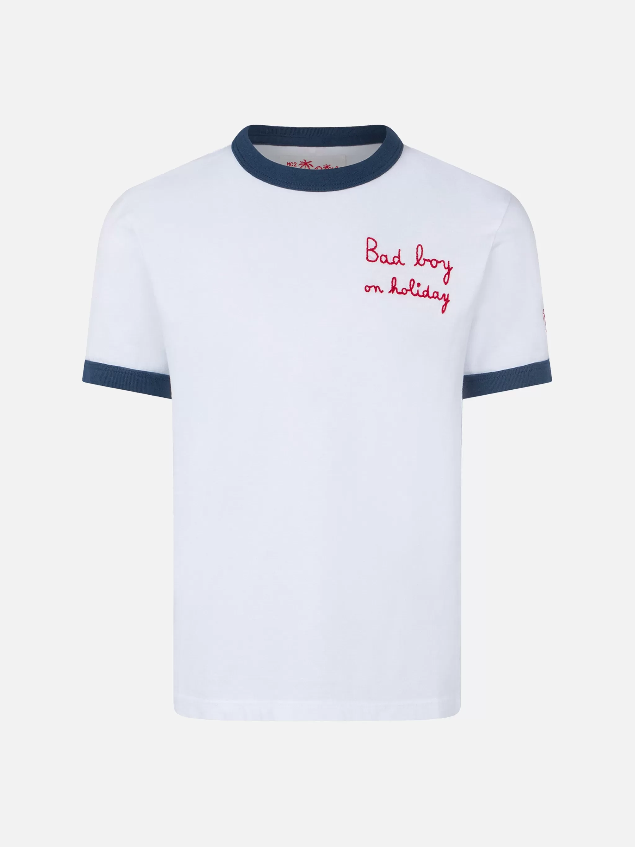 MC2 Saint Barth Boy cotton t-shirt with embroidery Hot