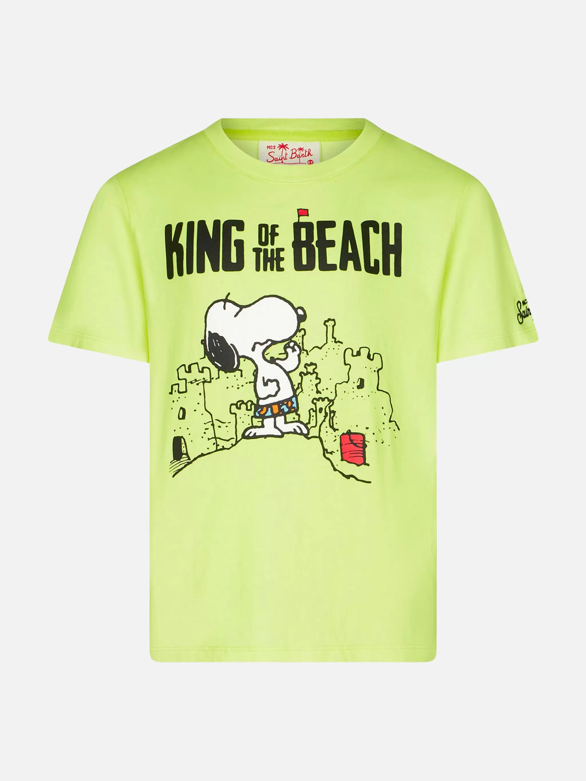 MC2 Saint Barth Boy cotton t-shirt with Snoopy print | PEANUTS® SPECIAL EDITION Outlet