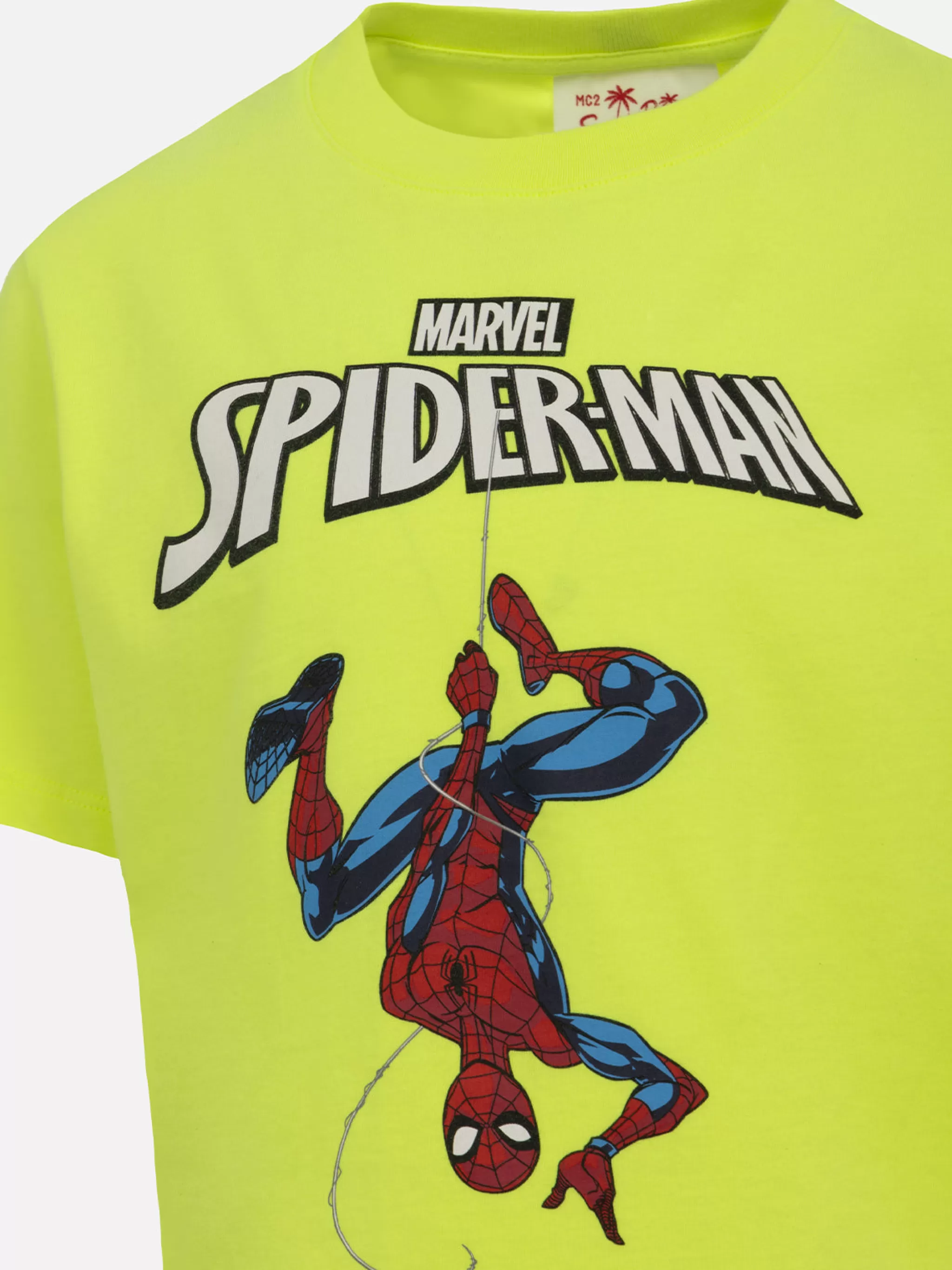 MC2 Saint Barth Boy cotton t-shirt with Spider-Boy print | MARVEL SPECIAL EDITION Sale