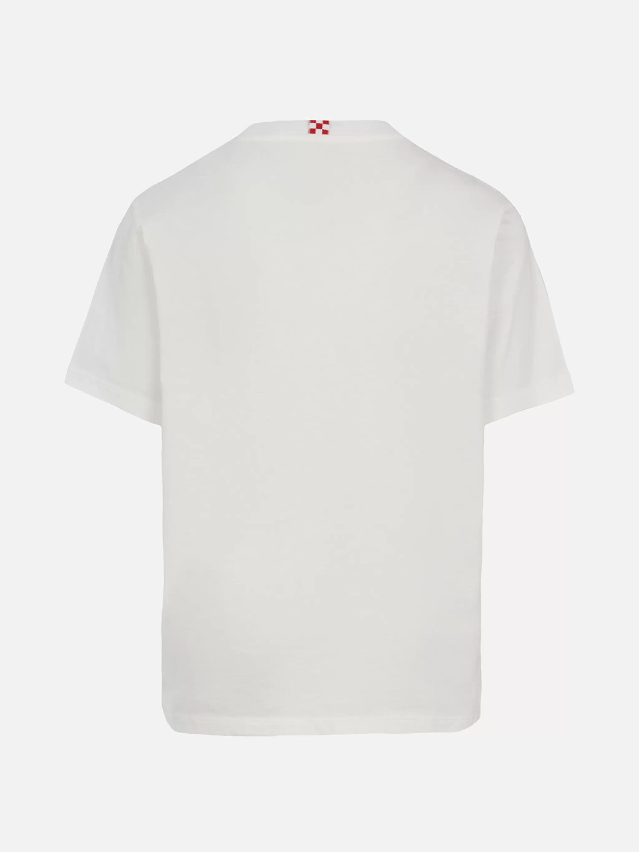 MC2 Saint Barth Boy cotton t-shirt withSt. Barth padel club print Online