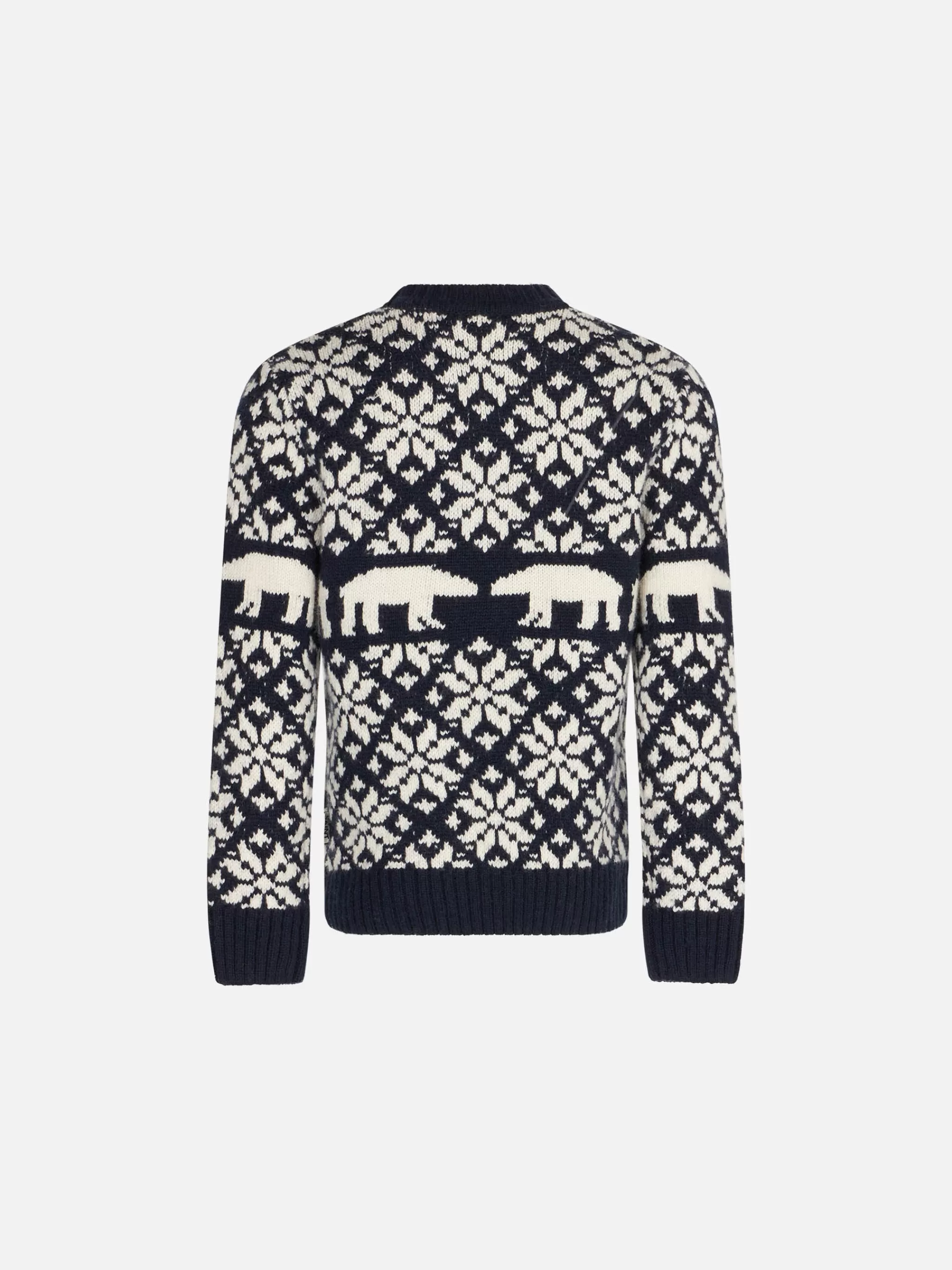 MC2 Saint Barth Boy crewneck sweater with norwegian pattern Store