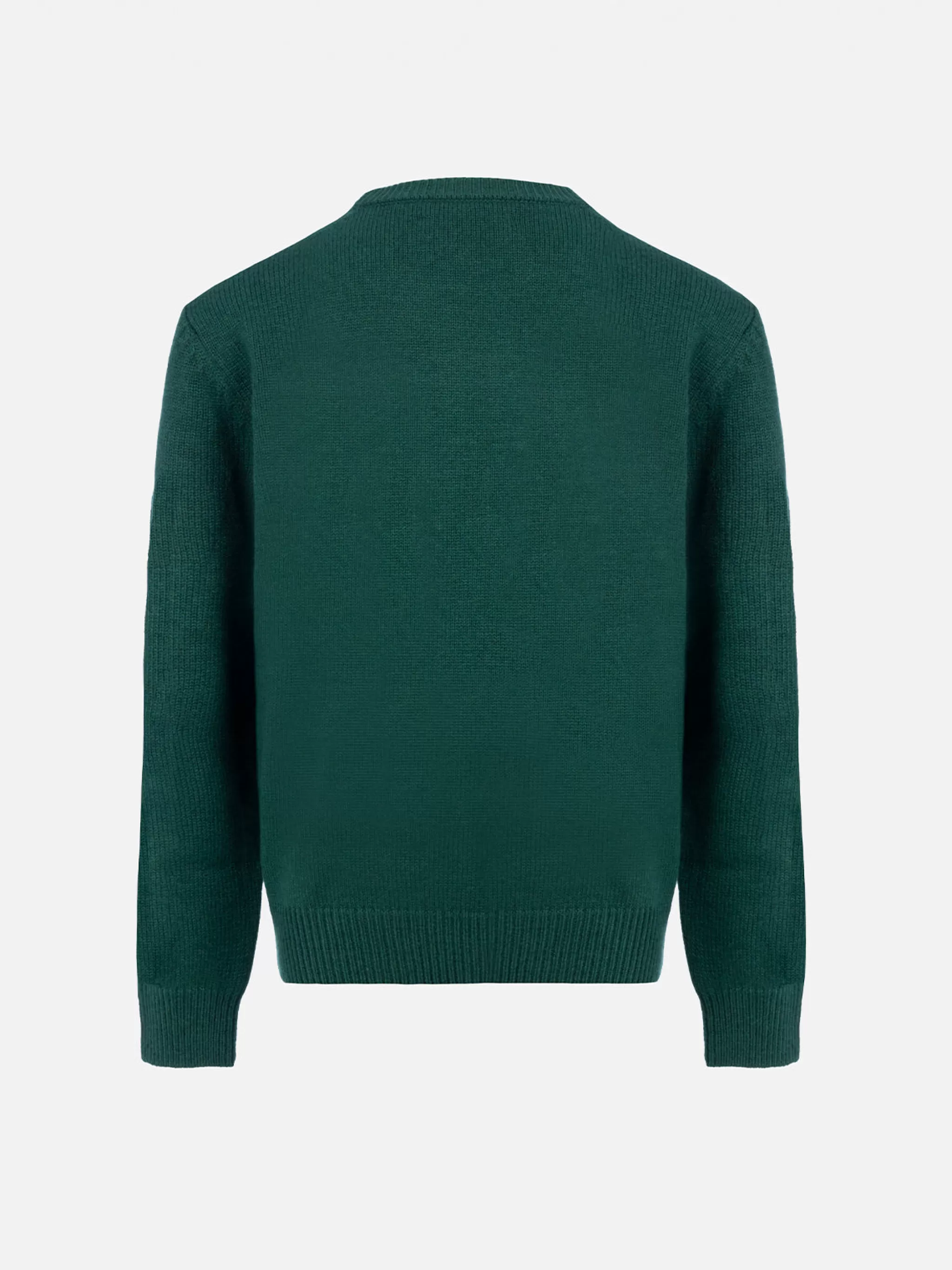 MC2 Saint Barth Boy green crewneck sweater beagle scarf Douglas Online