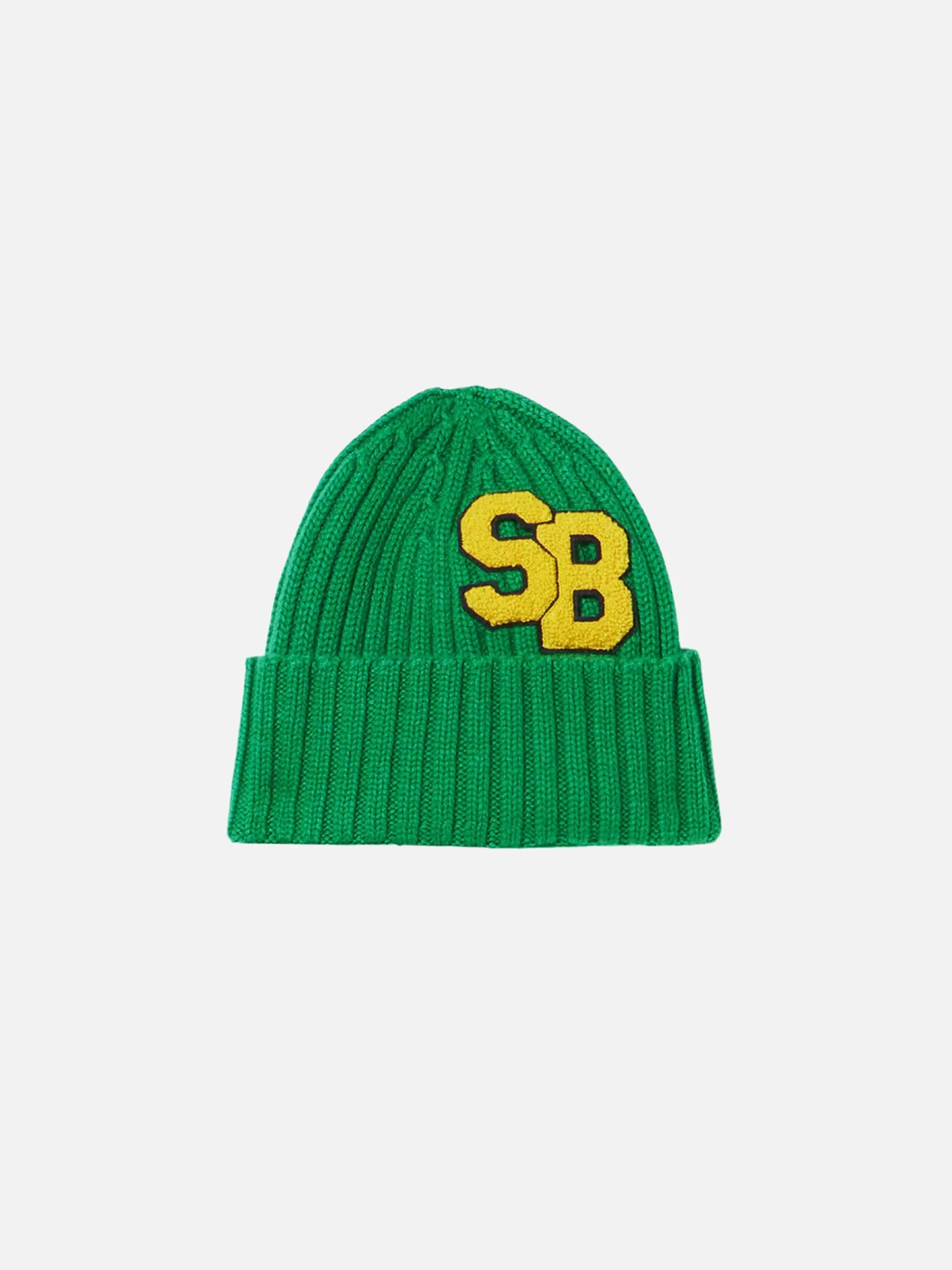 MC2 Saint Barth Boy green knit beanie Outlet