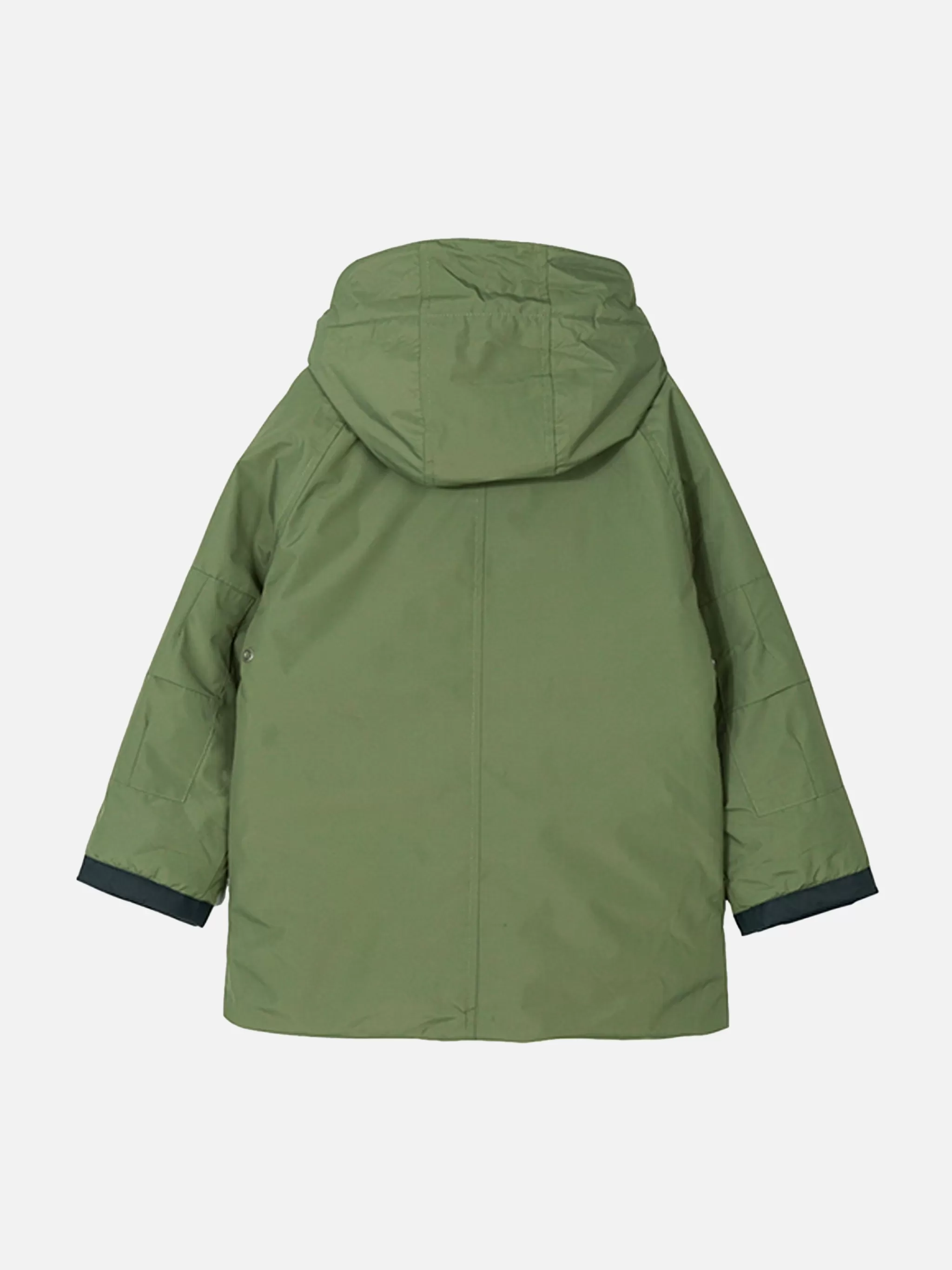 MC2 Saint Barth Boy hooded military green parka jacket Voyager Jr Shop