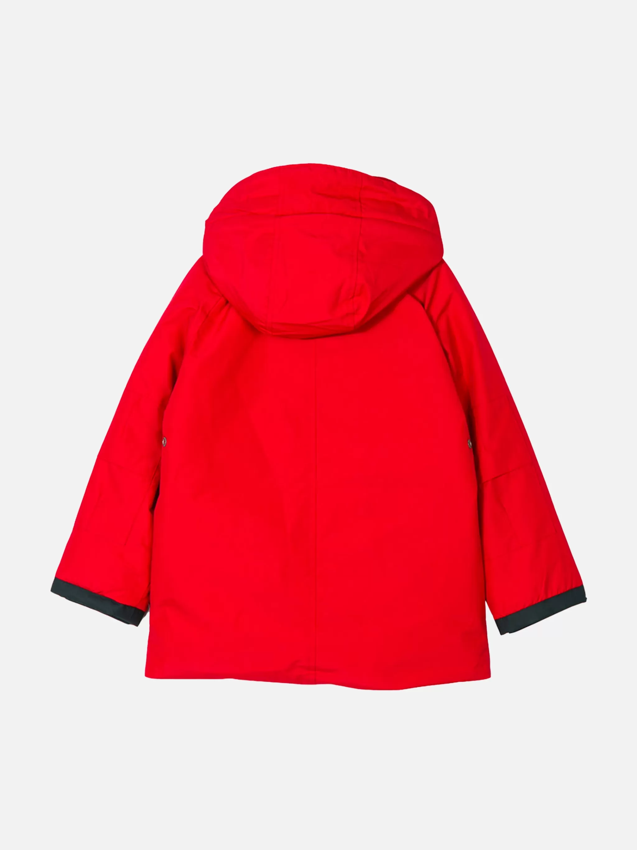 MC2 Saint Barth Boy hooded red parka jacket Voyager Jr Flash Sale