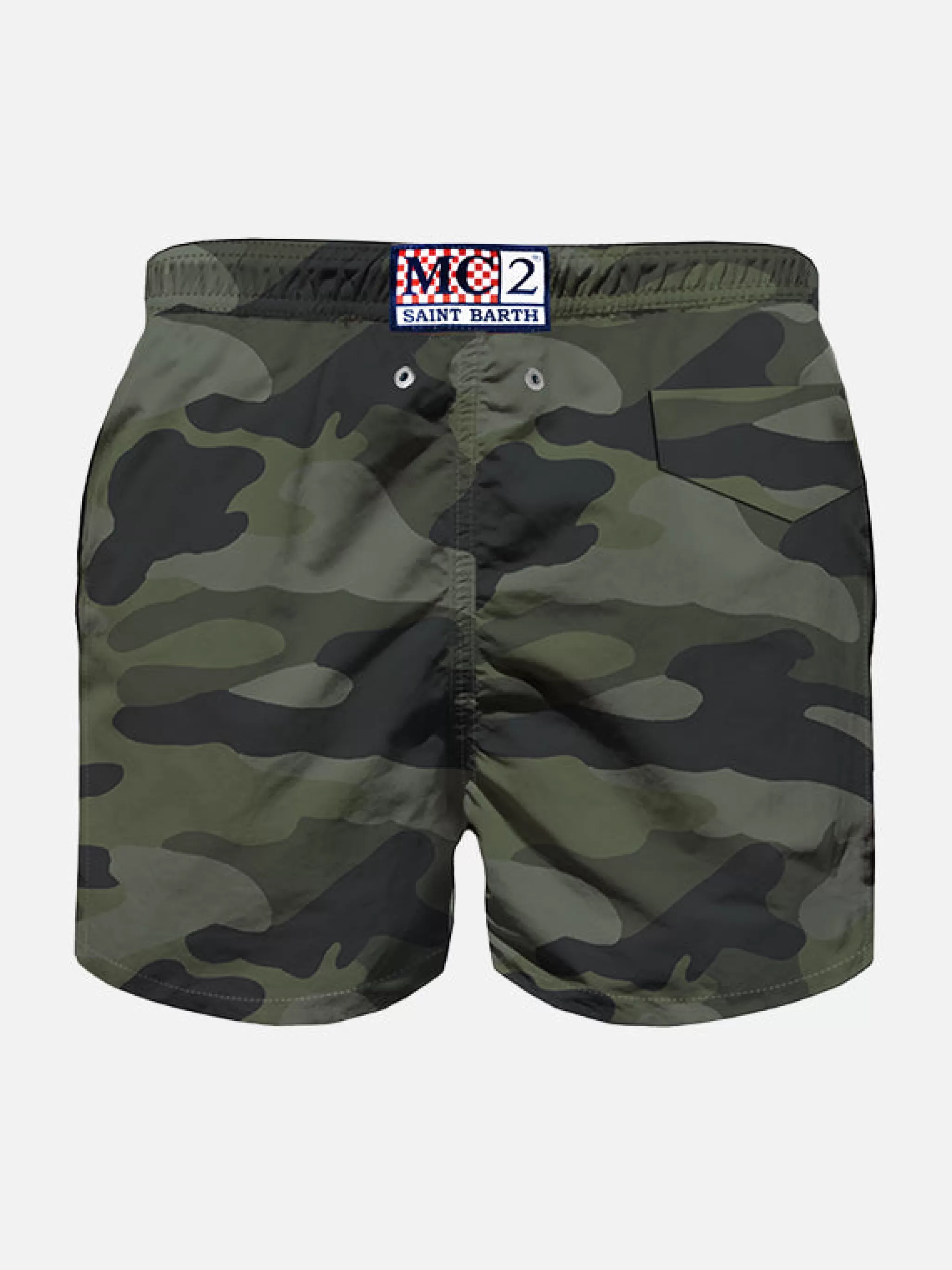 MC2 Saint Barth Boy light fabric swim shorts Shop