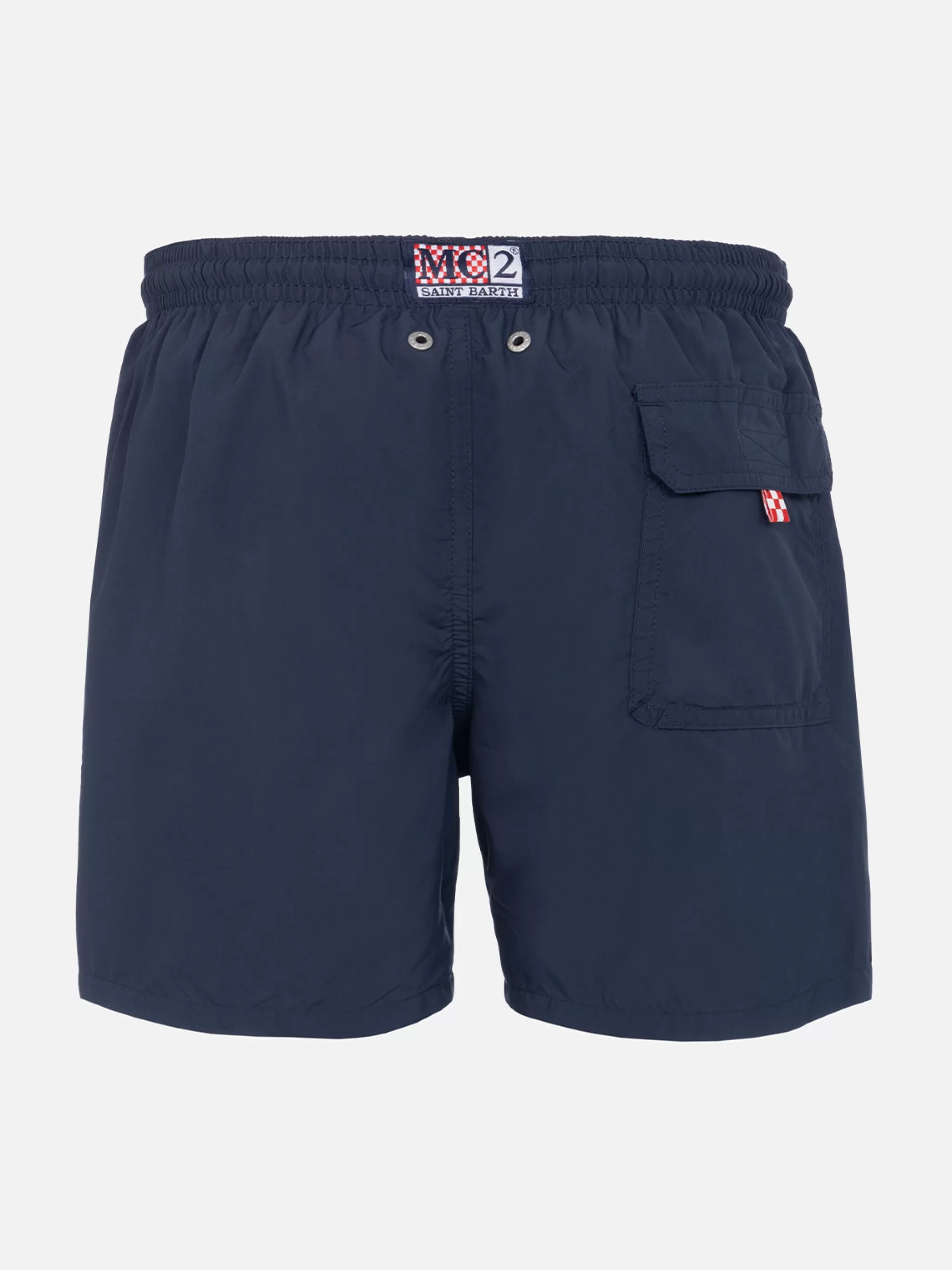 MC2 Saint Barth Boy navy blue swim shorts Online