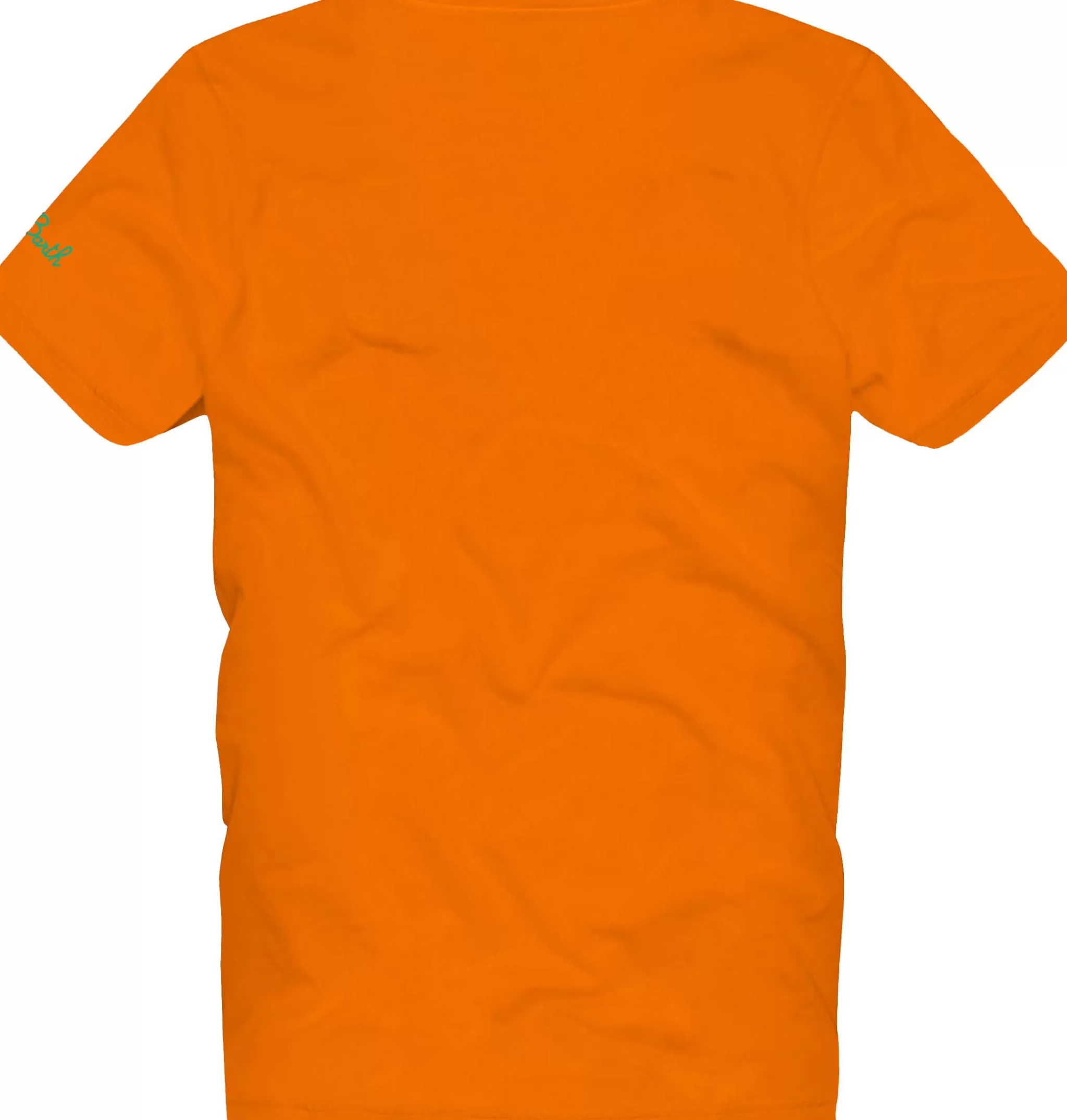 MC2 Saint Barth Boy orange cotton t-shirt Hot