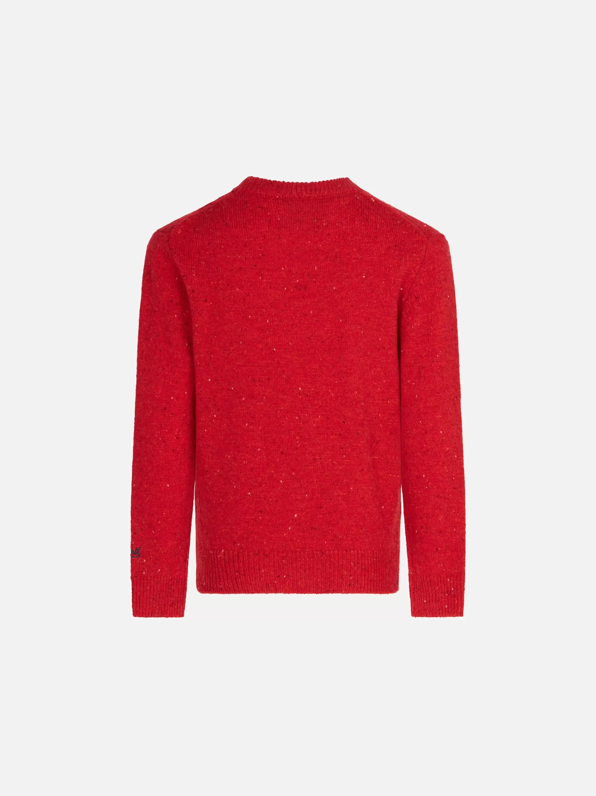 MC2 Saint Barth Boy red crewneck sweater Best Sale