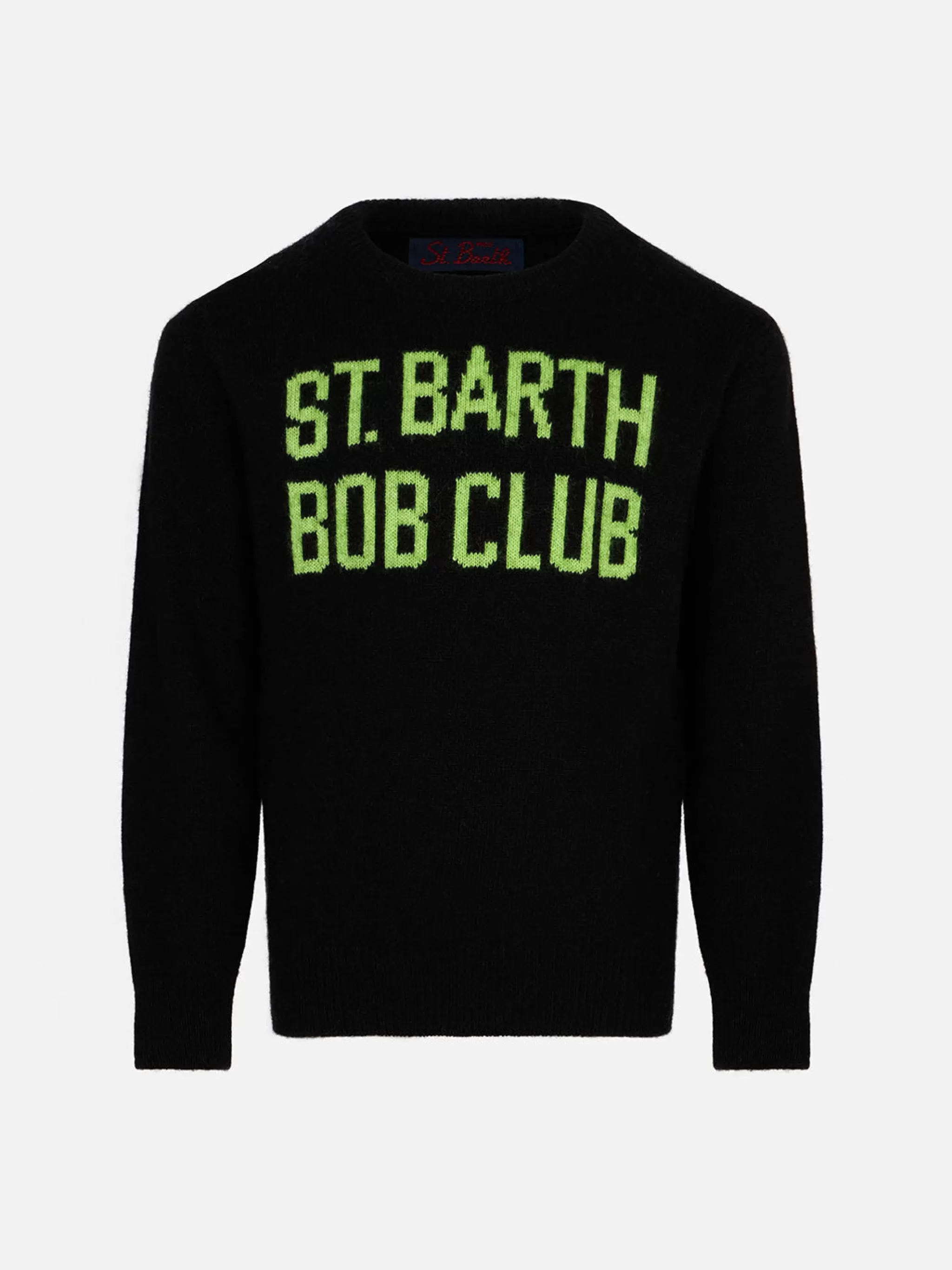 MC2 Saint Barth Boy sweater Douglas with St. Barth Bob Club jacquard Sale