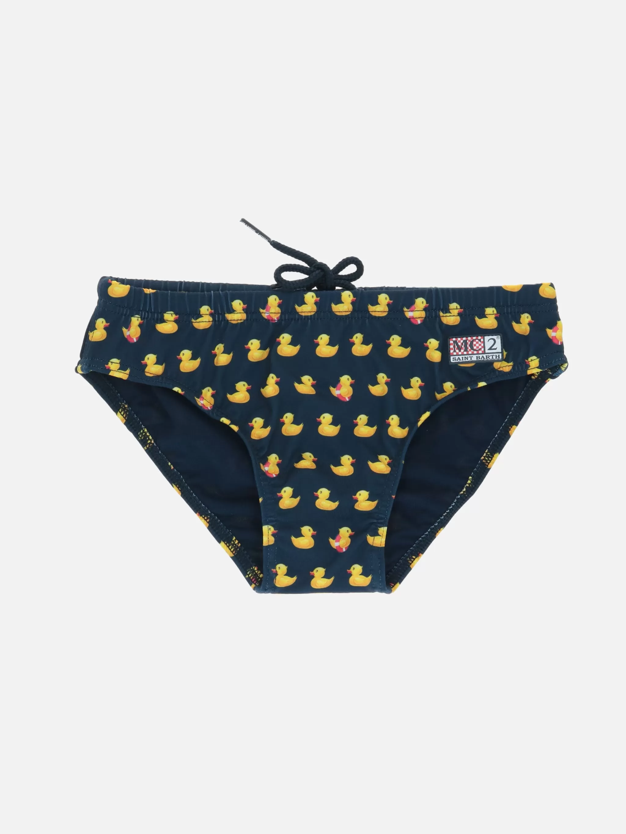 MC2 Saint Barth Boy swim briefs Billy with Ducky print Hot