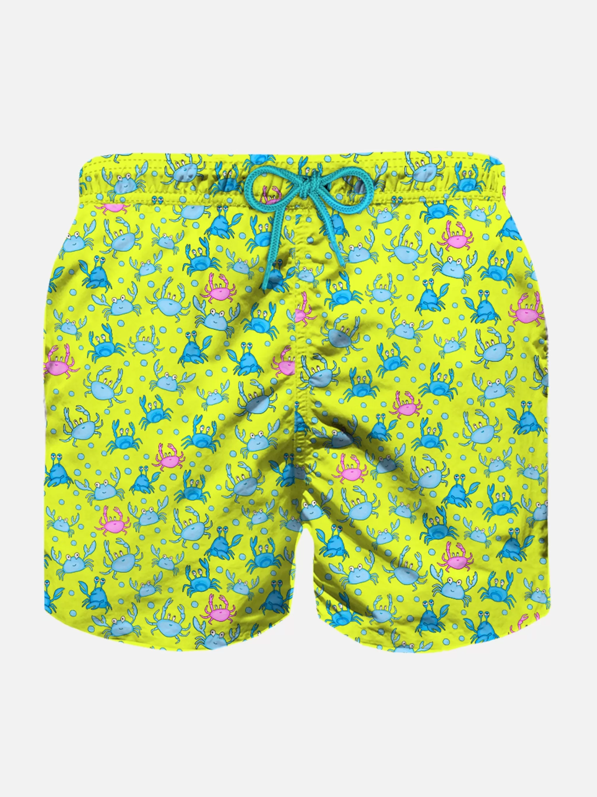 MC2 Saint Barth Boy swim shorts with crabs print Clearance