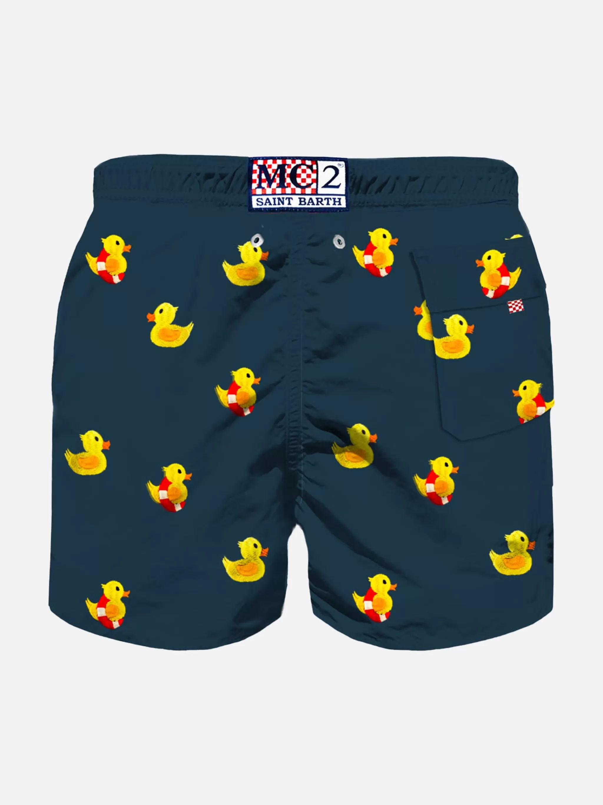 MC2 Saint Barth Boy swim shorts with ducky embroidery Fashion