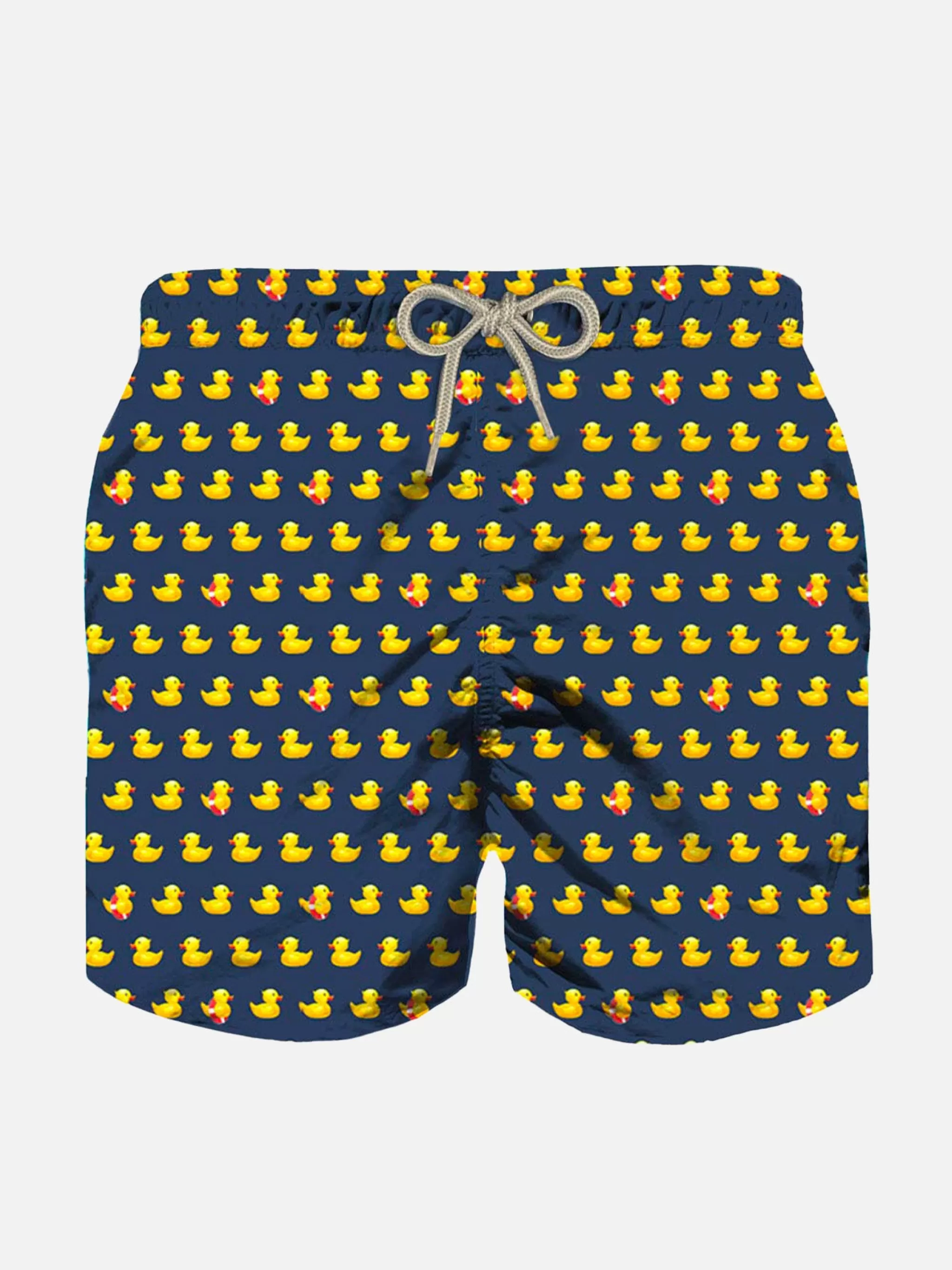 MC2 Saint Barth Boy swim shorts with ducky print Sale