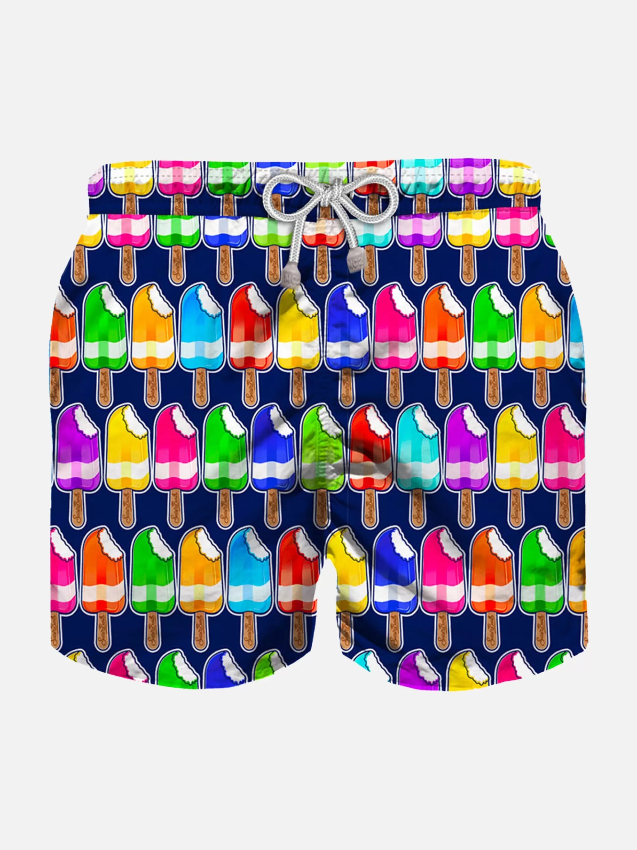 MC2 Saint Barth Boy swim shorts with Ice Cream Print Best Sale