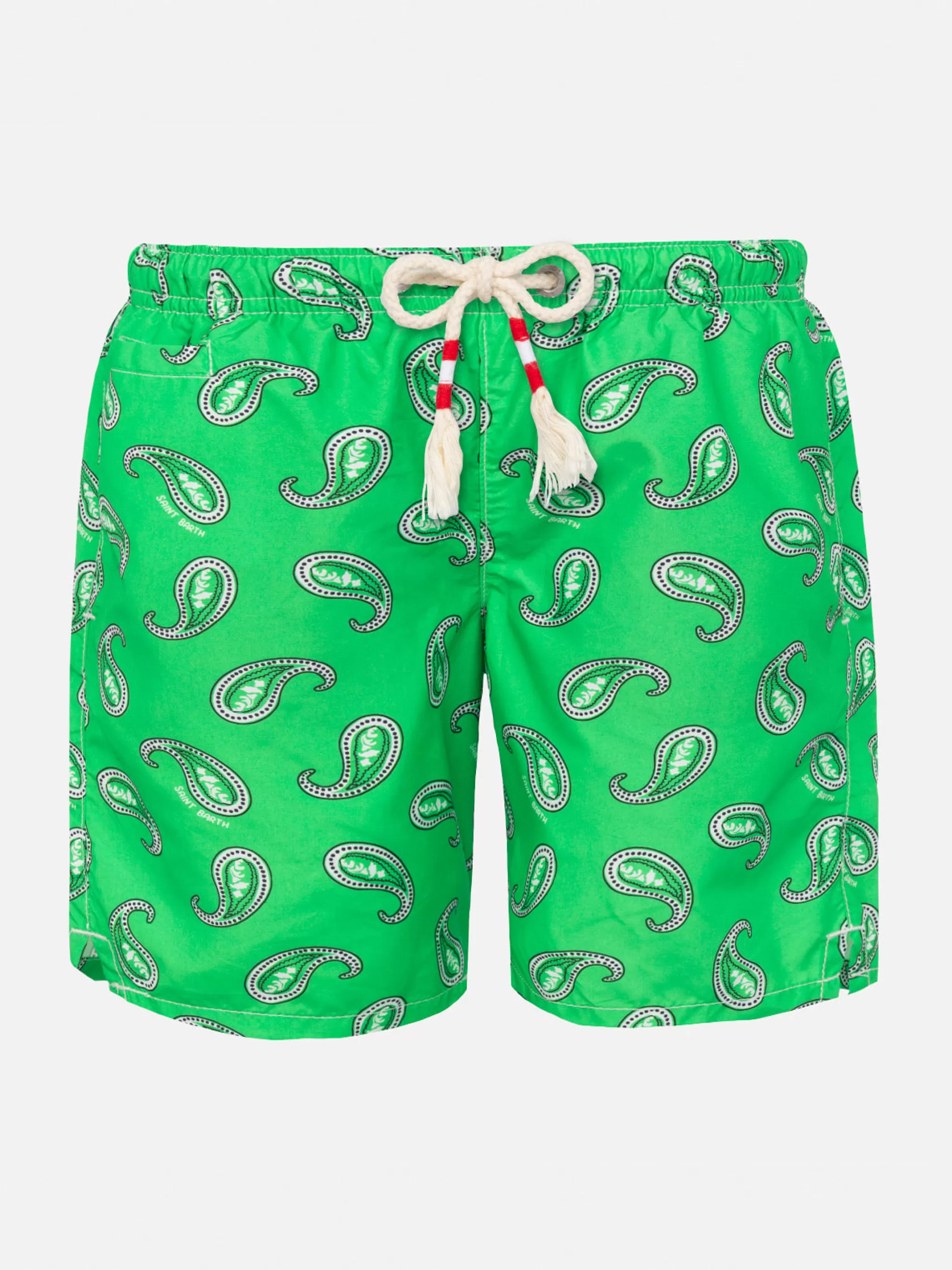 MC2 Saint Barth Boy swim shorts with paisley print Shop