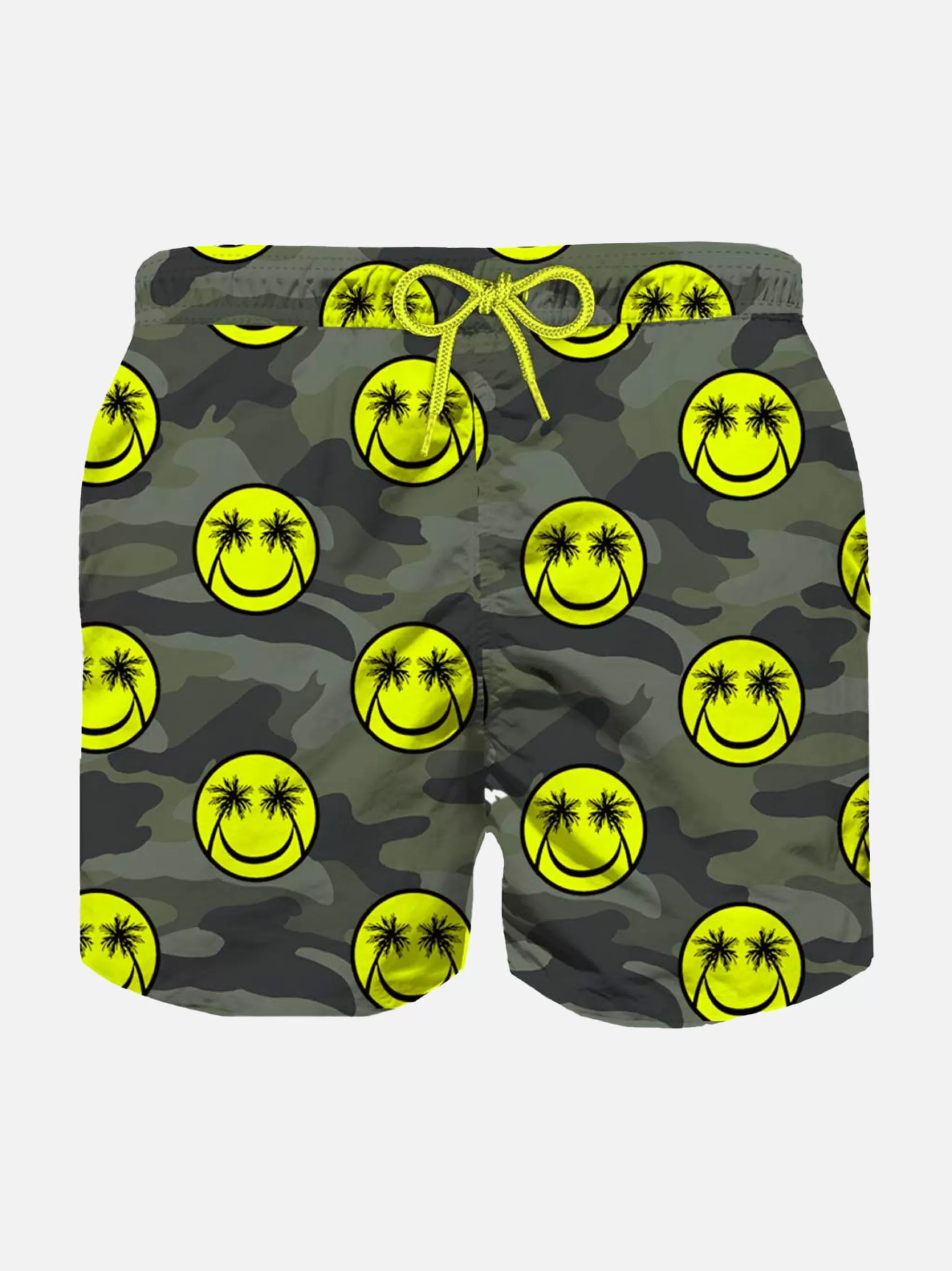 MC2 Saint Barth Boy swim shorts with smiley print Store