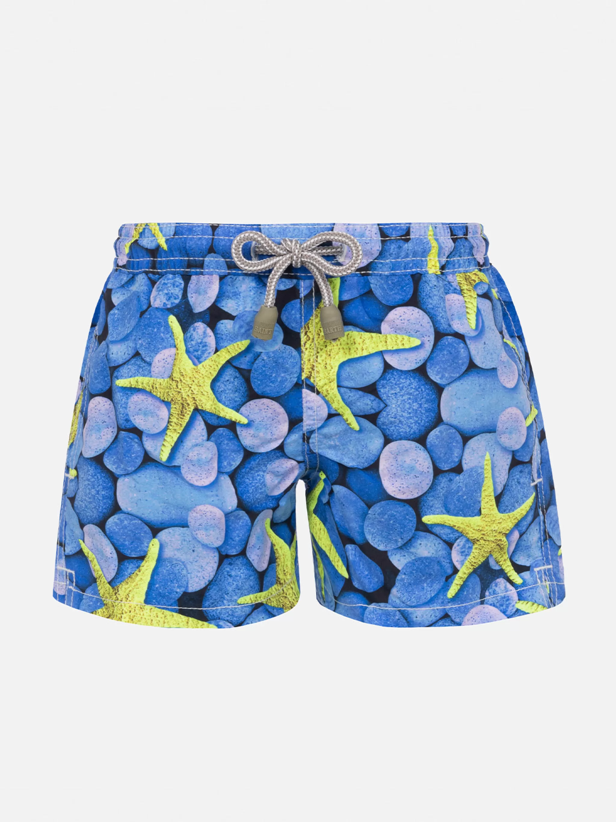 MC2 Saint Barth Boy swim shorts with starfish print Hot