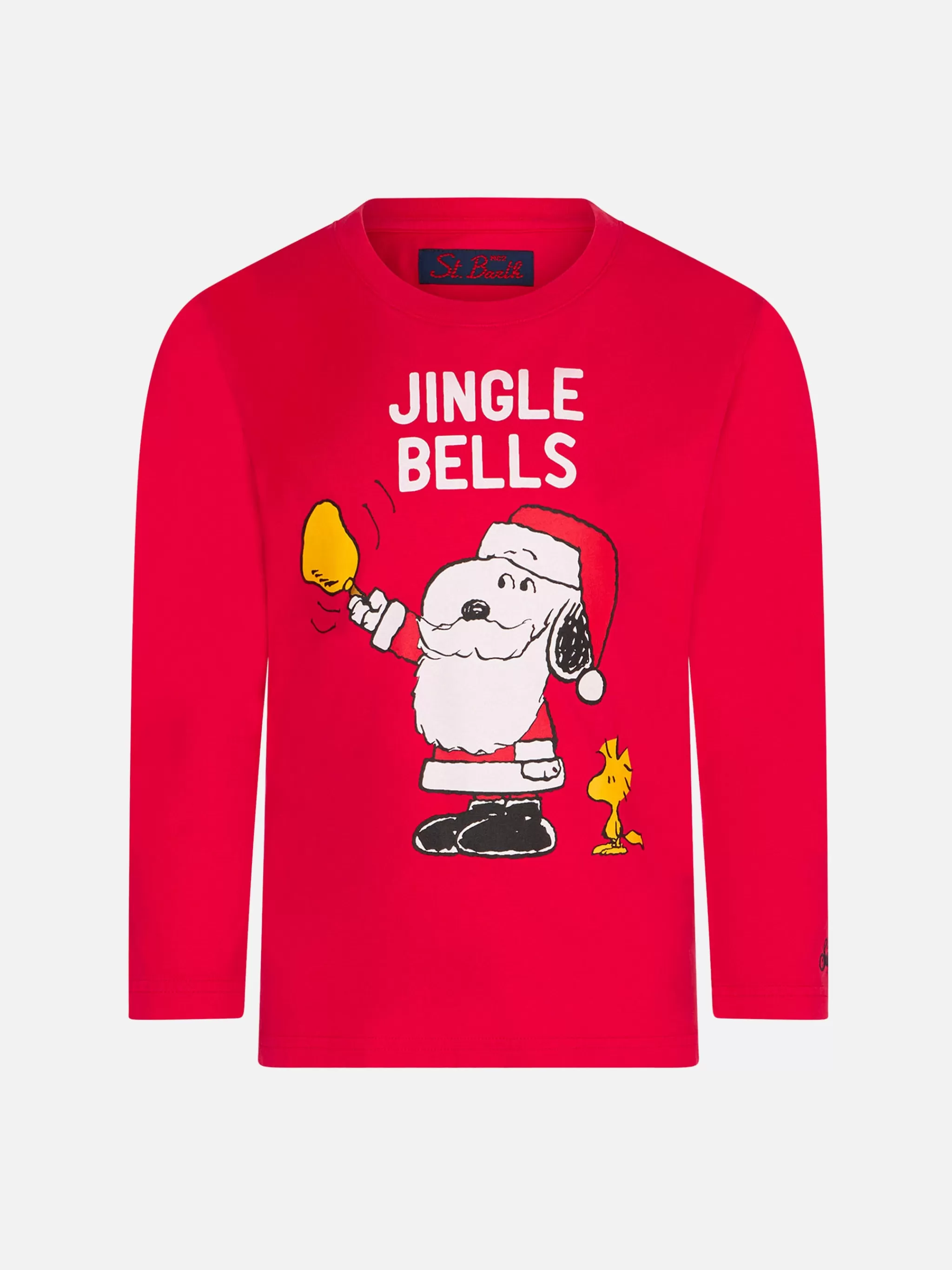 MC2 Saint Barth Boy t-shirt Snoopy print Jingle Bells | Peanuts© Special Edition Online