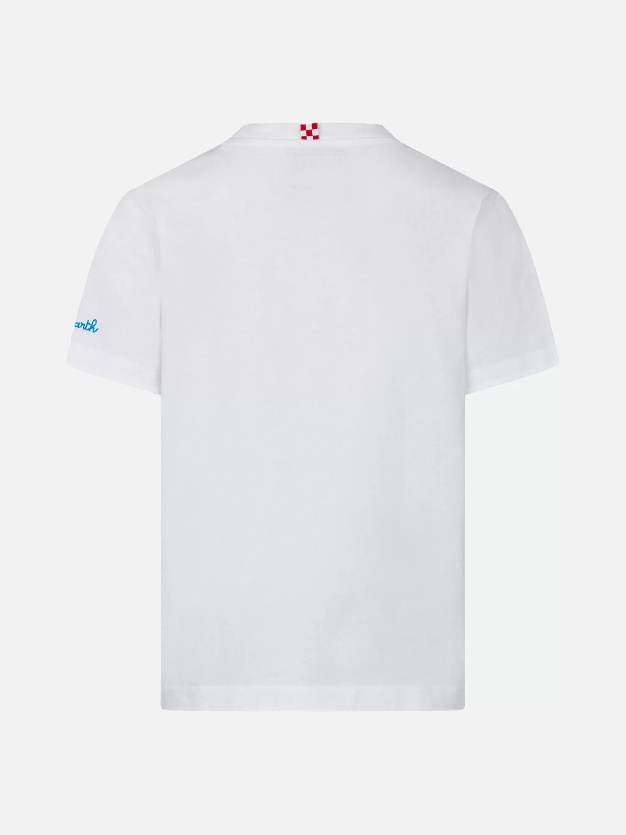 MC2 Saint Barth Boy t-shirt with Mykonos embroidery Cheap