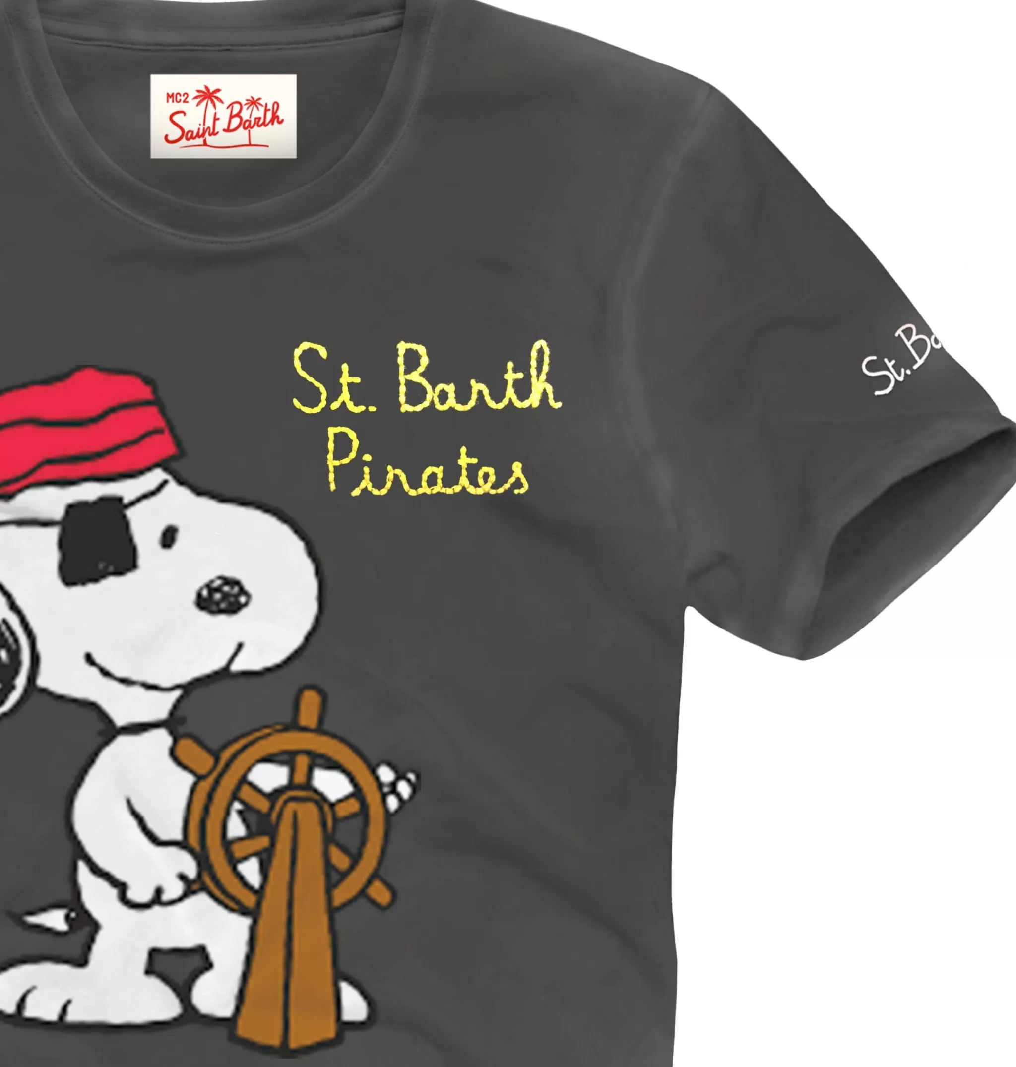 MC2 Saint Barth Boy t-shirt with pirate Snoopy | SNOOPY - PEANUTS™ SPECIAL EDITION Best