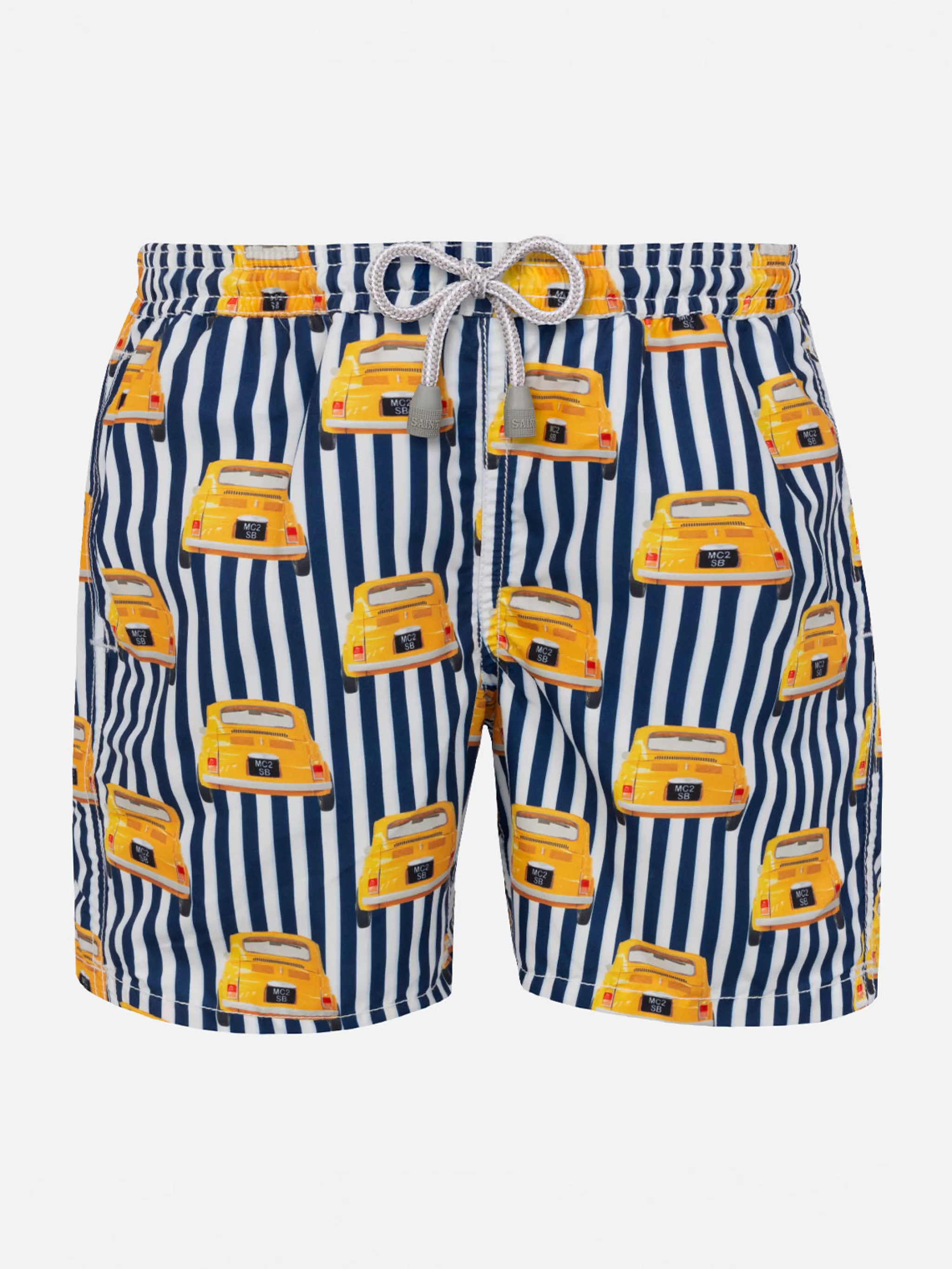 MC2 Saint Barth Cars Print Boy Swim Trunk Hot