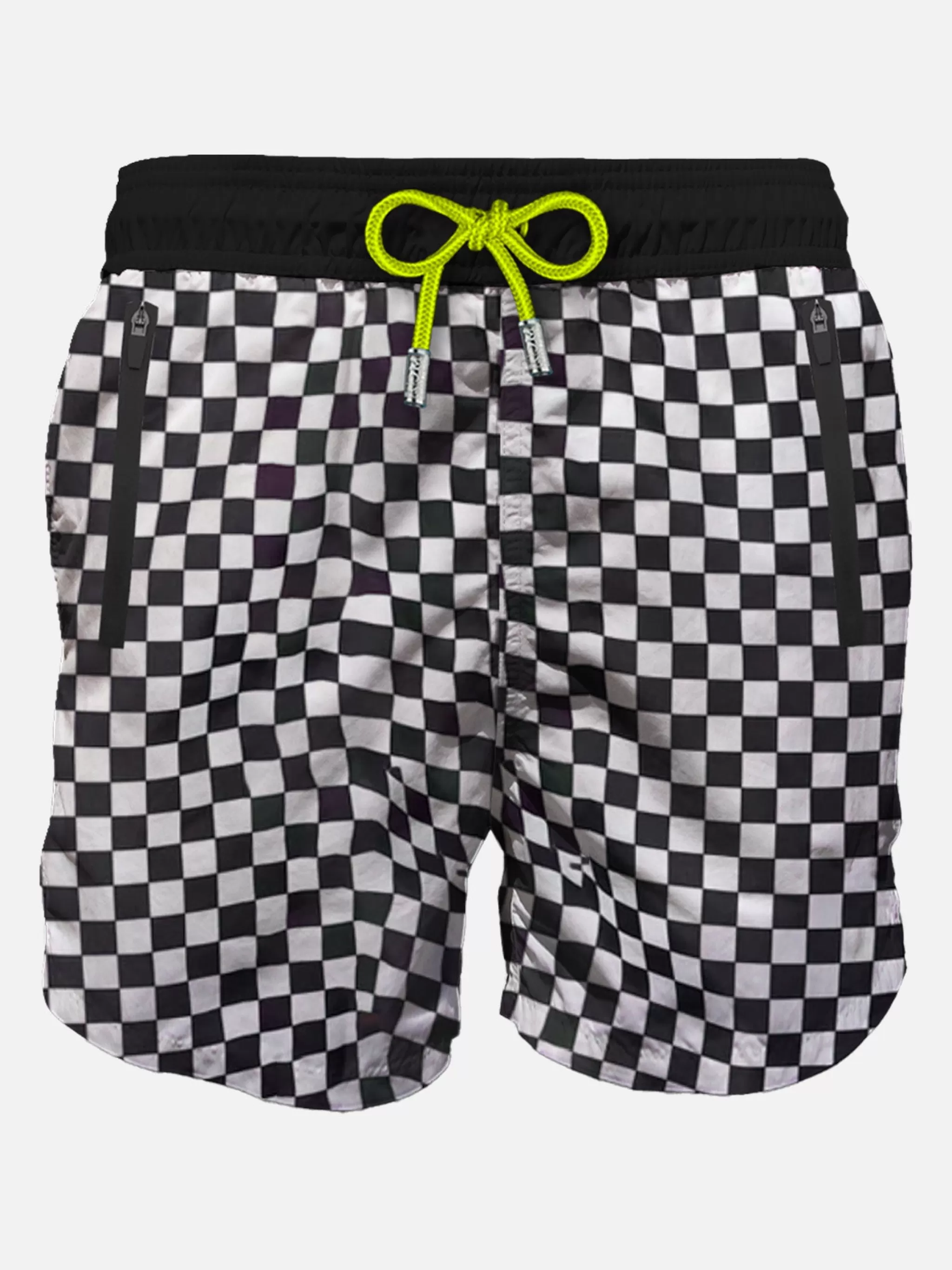 MC2 Saint Barth Check light fabric zipped swim shorts Cheap