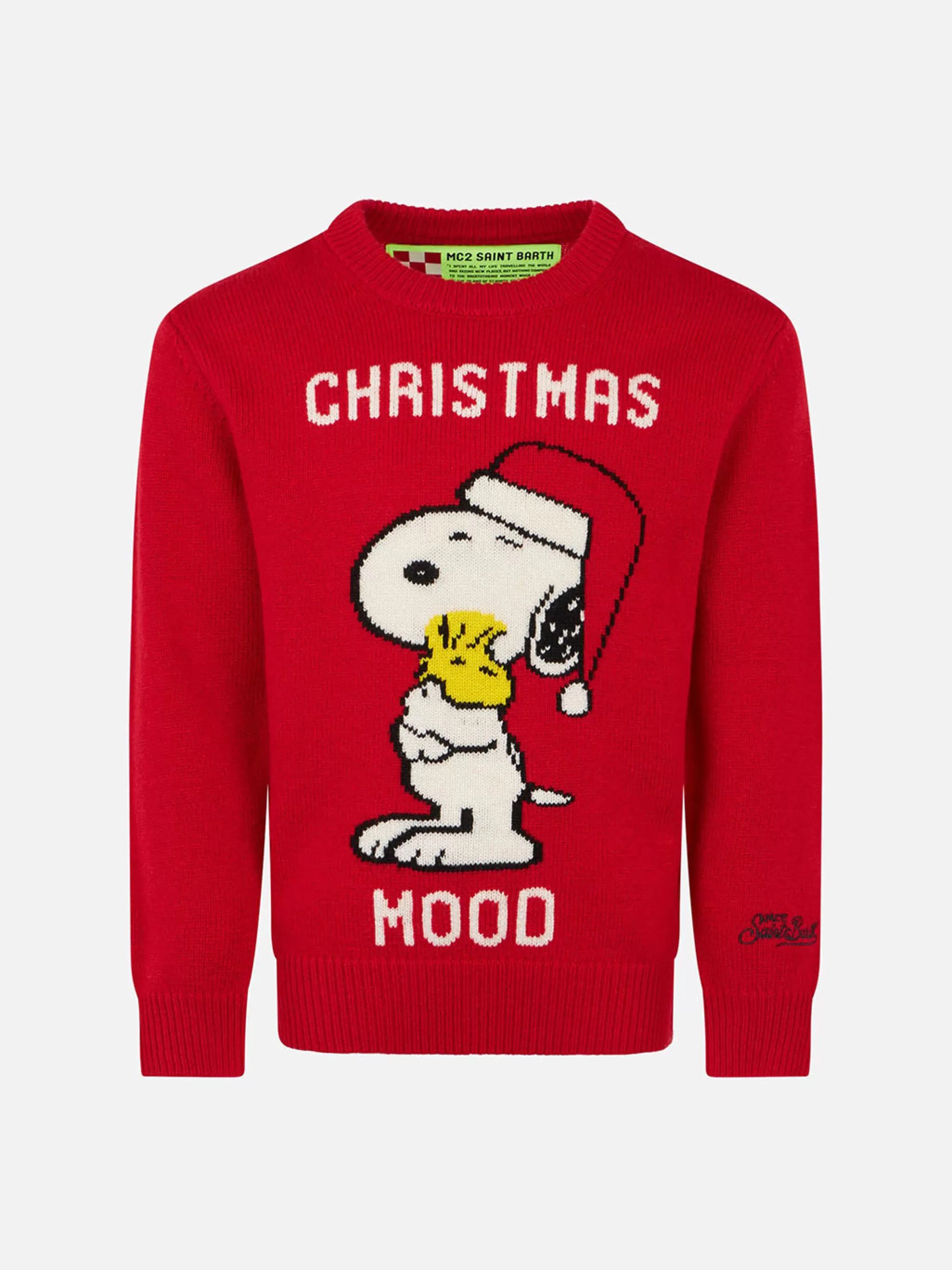 MC2 Saint Barth Christmas Snoopy boy sweater | Peanuts™ Special Edition Cheap